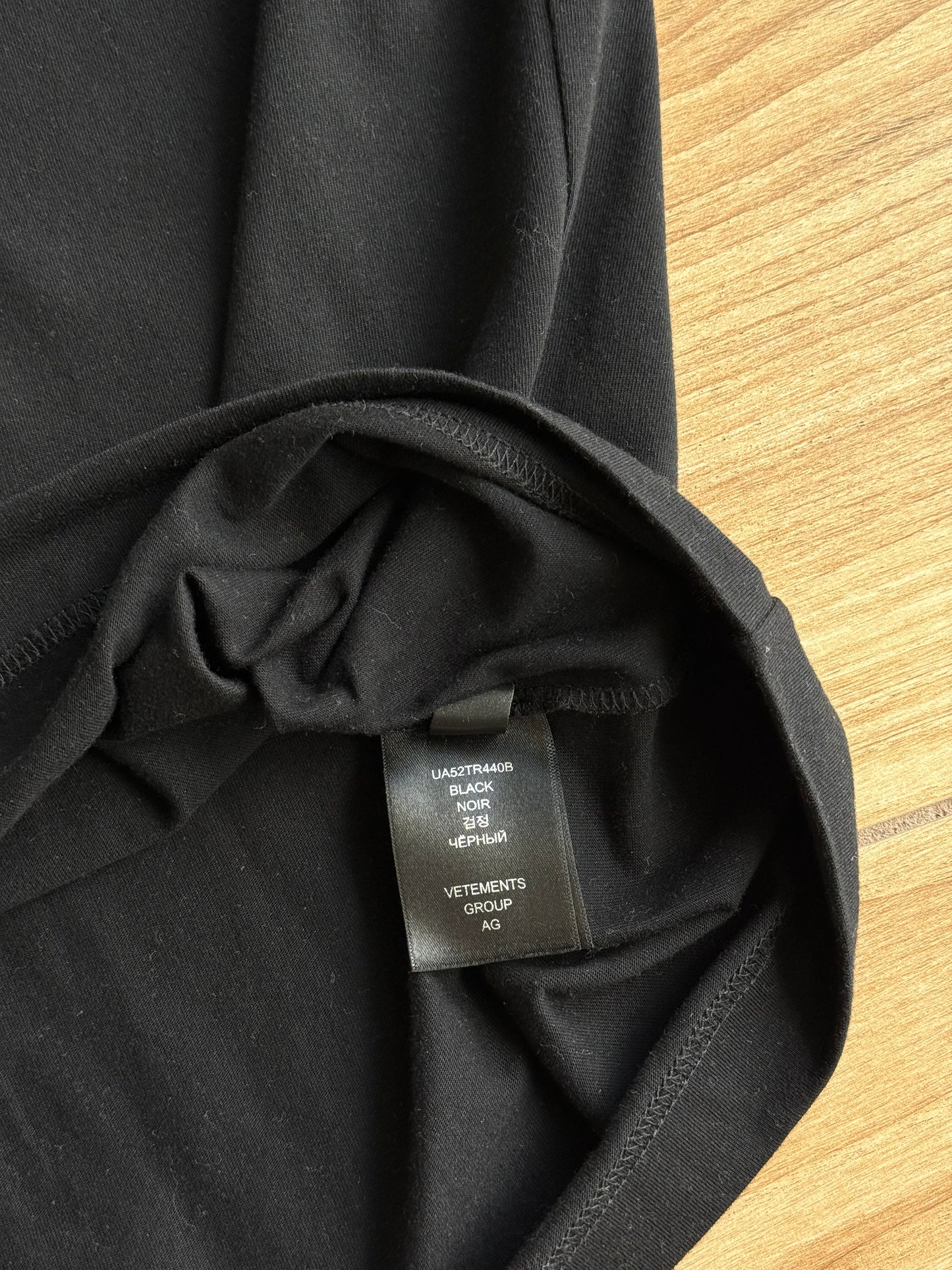 Vetements No Time For Romance T-Shirt