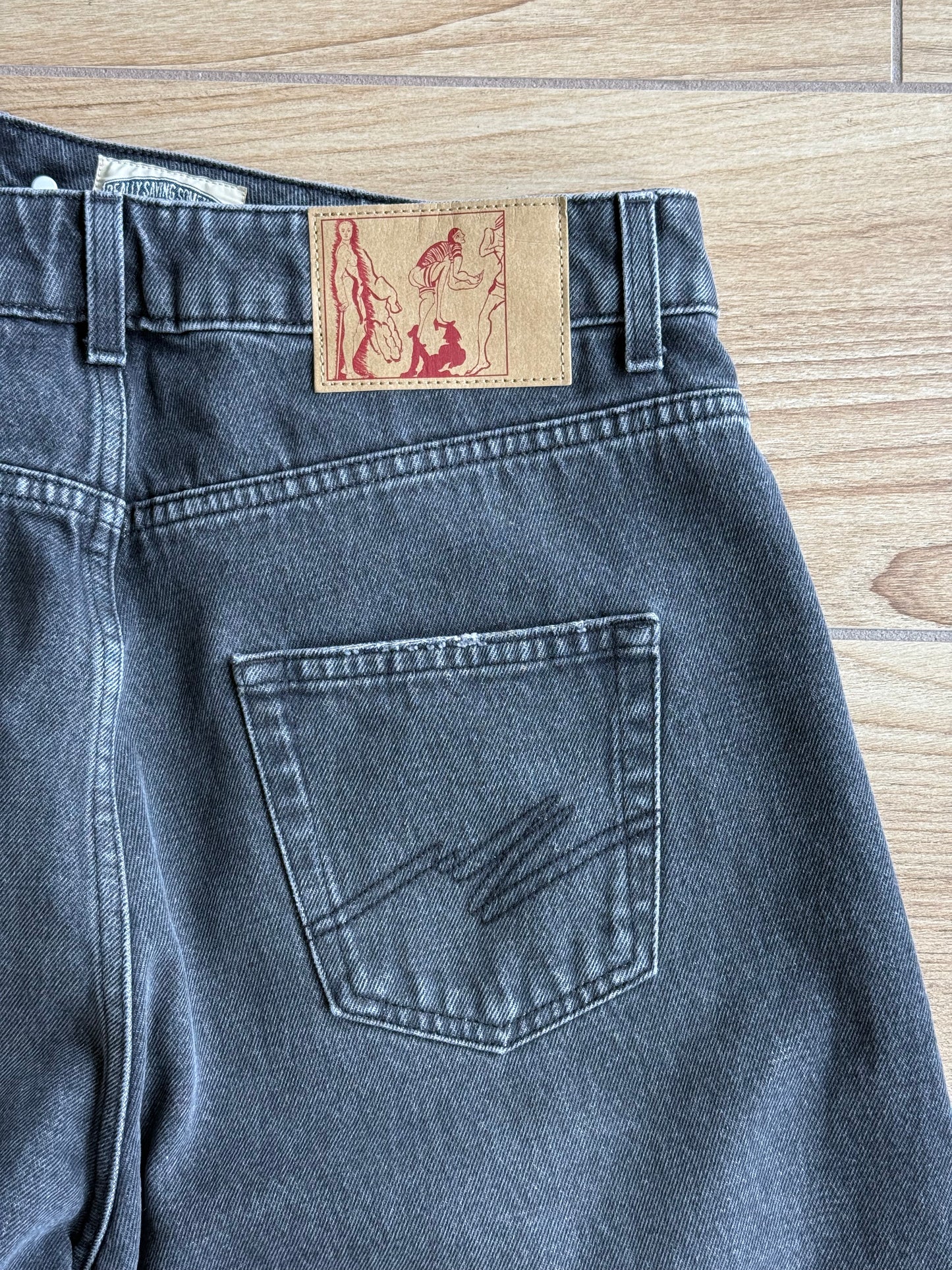 Martine Rose Open Fly Denim