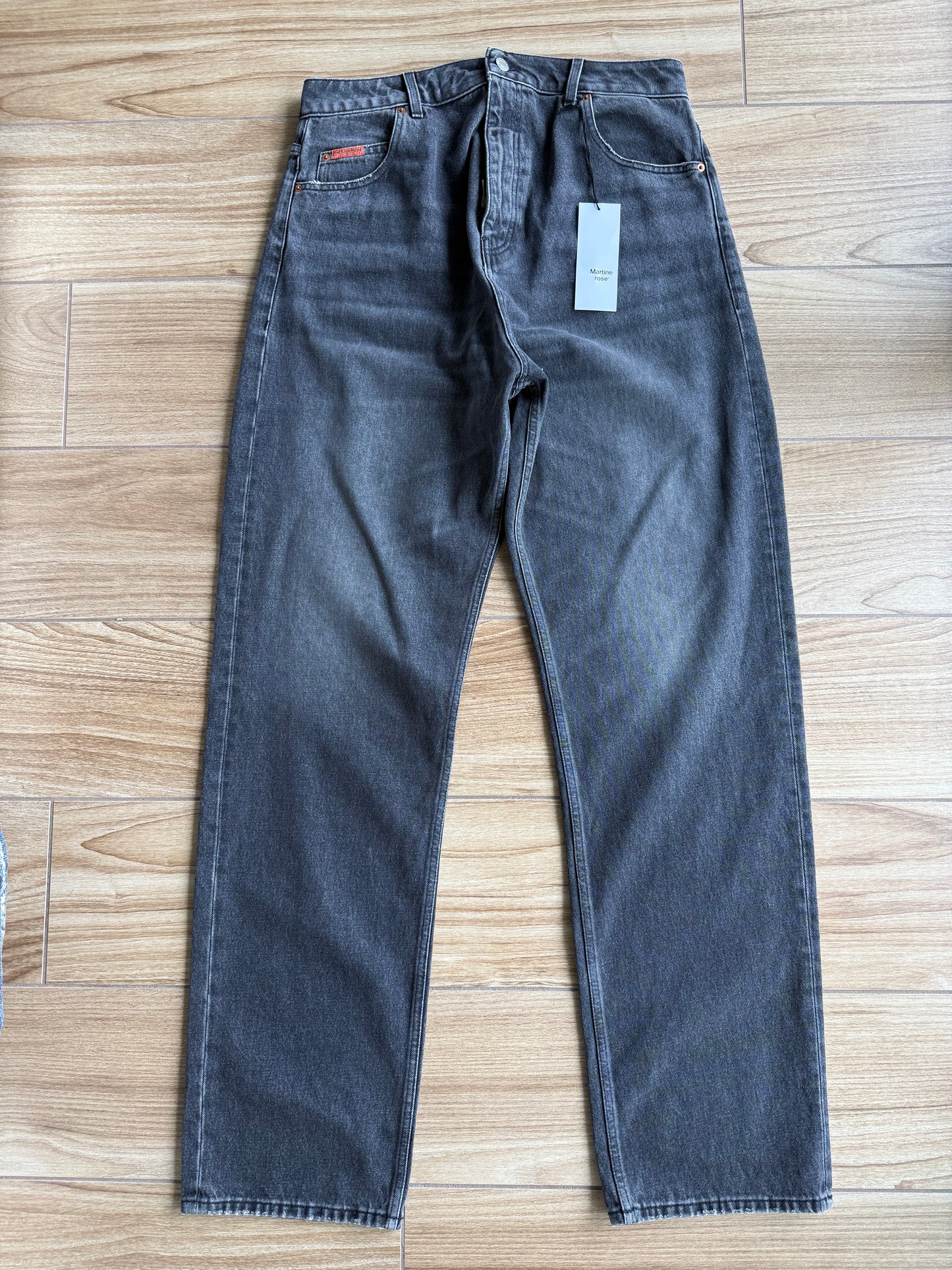 Martine Rose Open Fly Denim