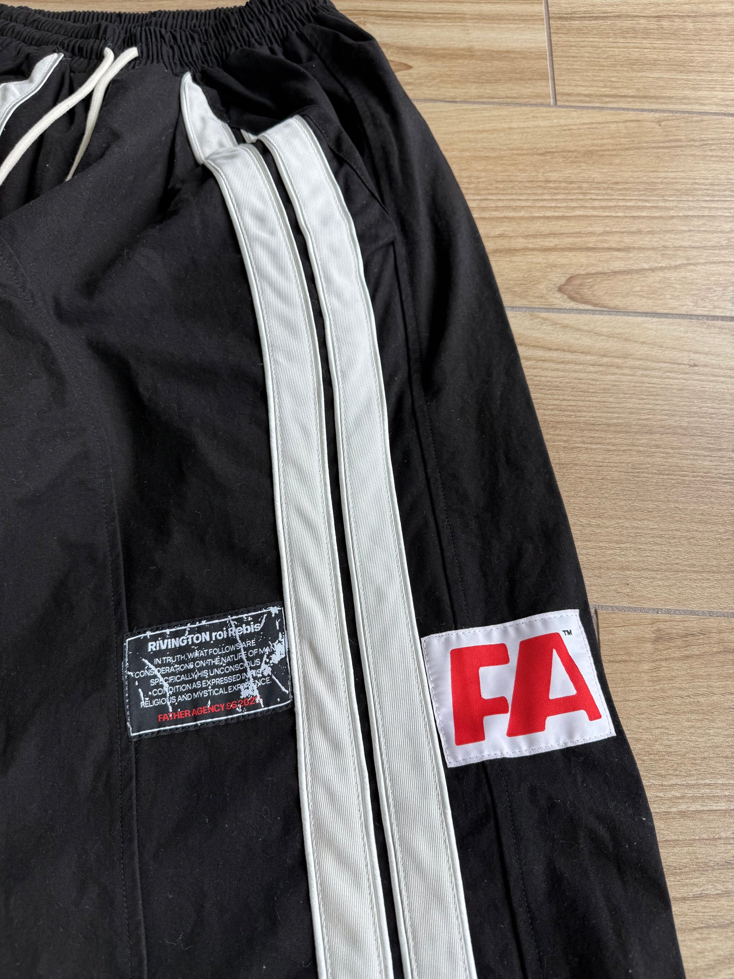 RRR-123 Black Trappist Penta Trousers