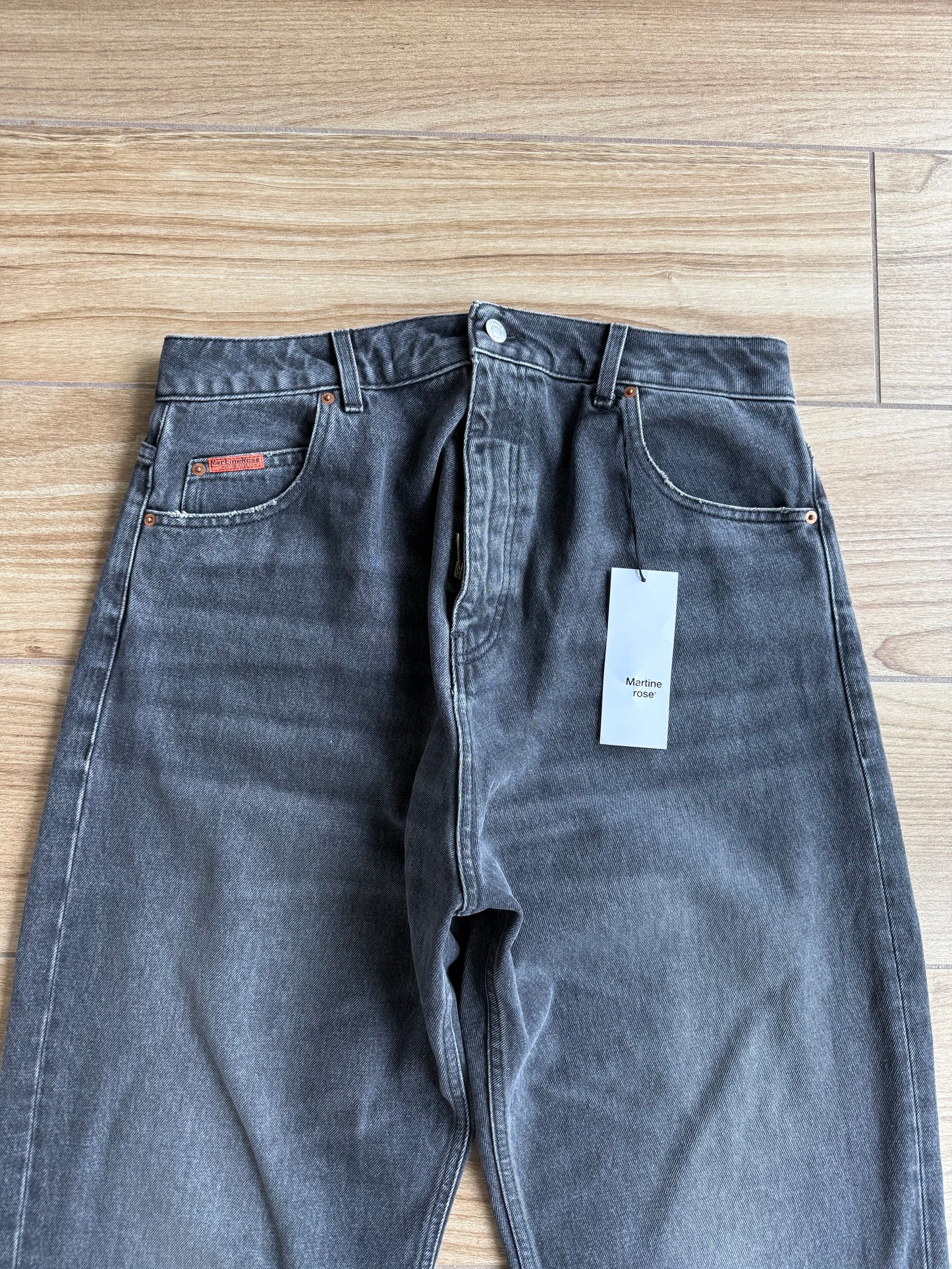 Martine Rose Open Fly Denim