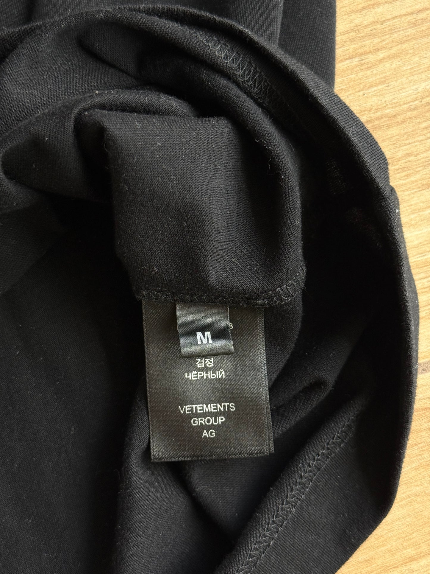 Vetements No Time For Romance T-Shirt