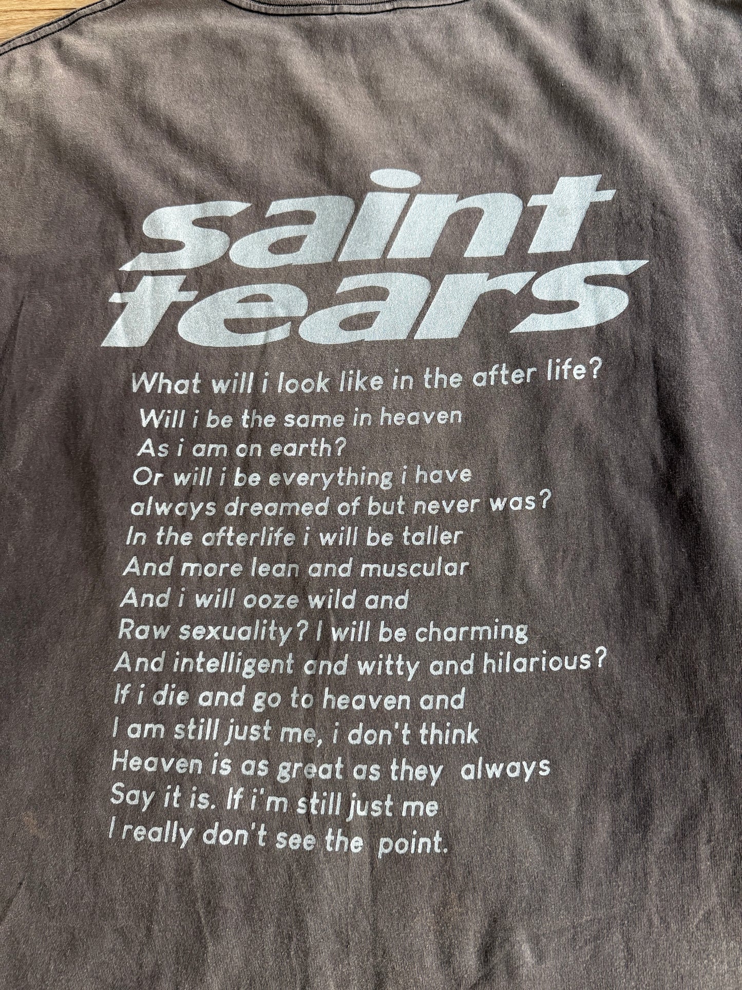 Saint Michael x Denim Tears Yes T-shirt