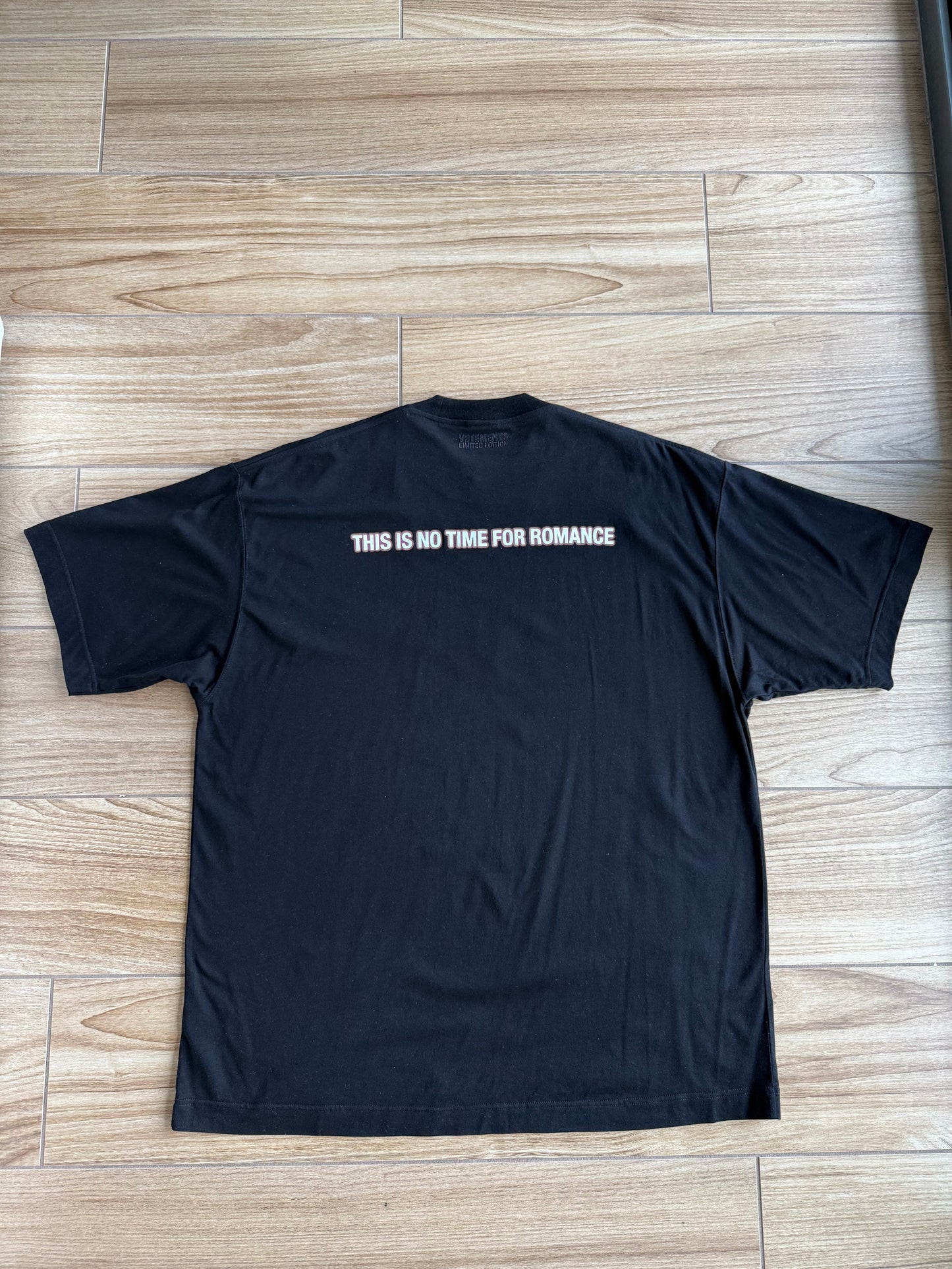 Vetements No Time For Romance T-Shirt
