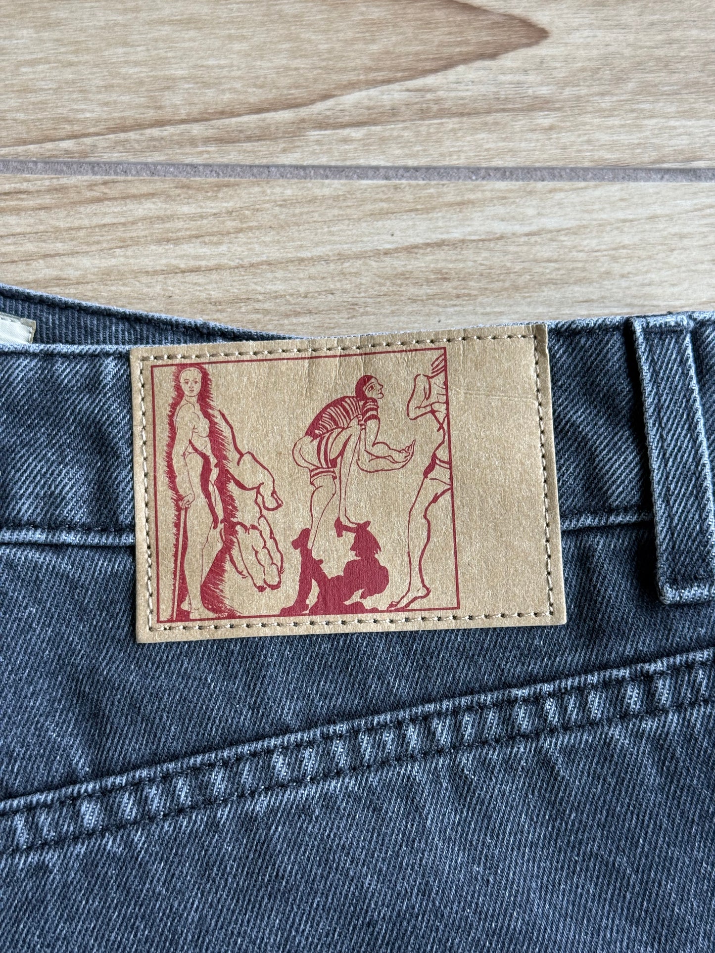 Martine Rose Open Fly Denim