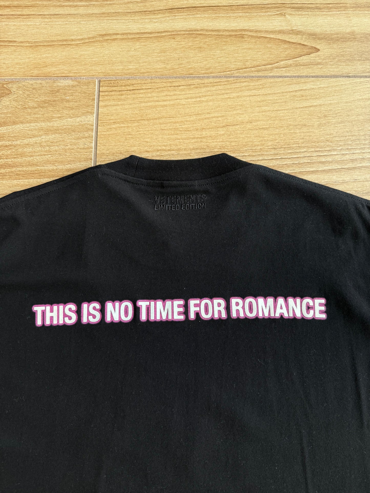 Vetements No Time For Romance T-Shirt