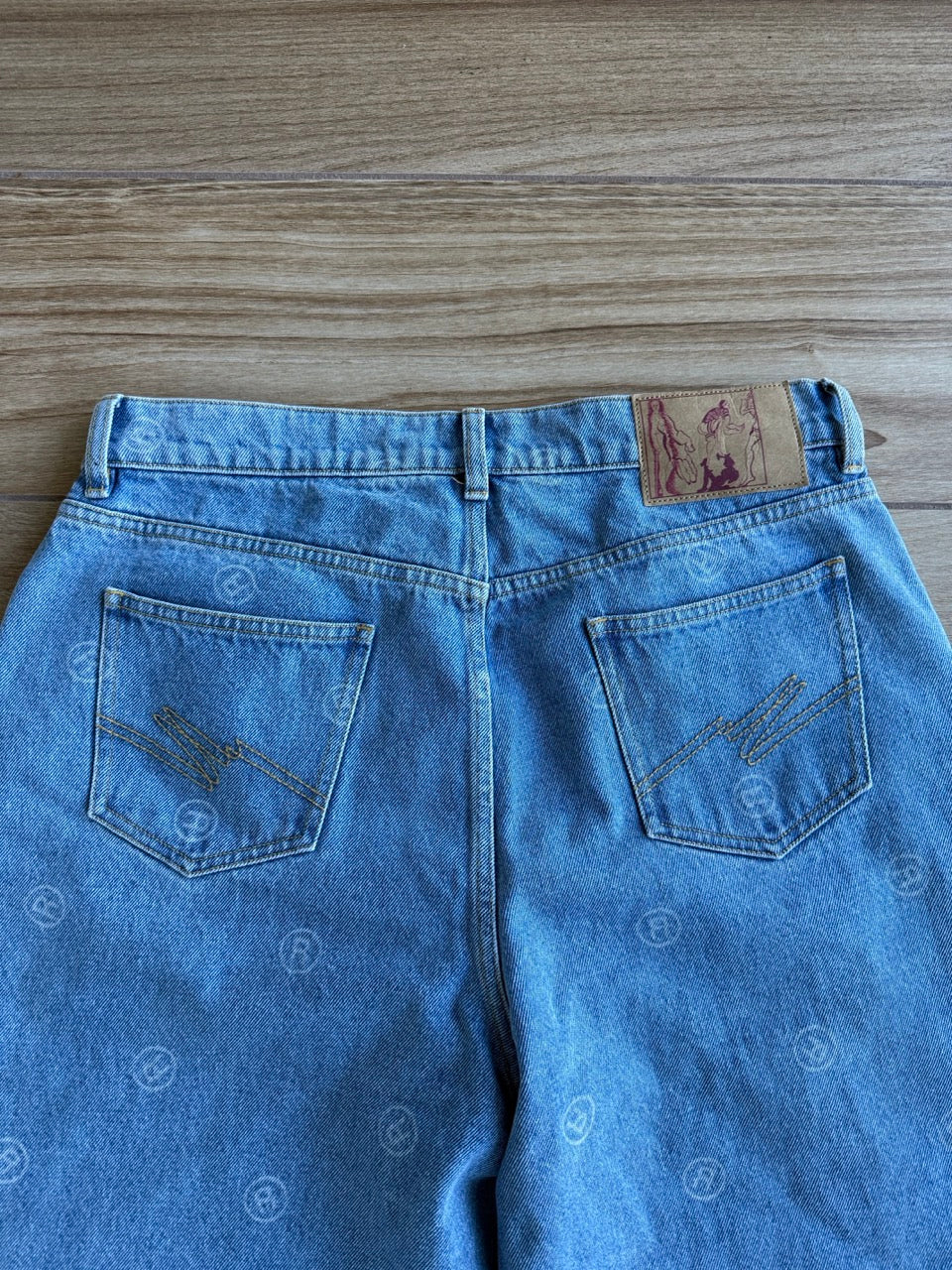 Martine Rose Extended Wide Leg Jeans