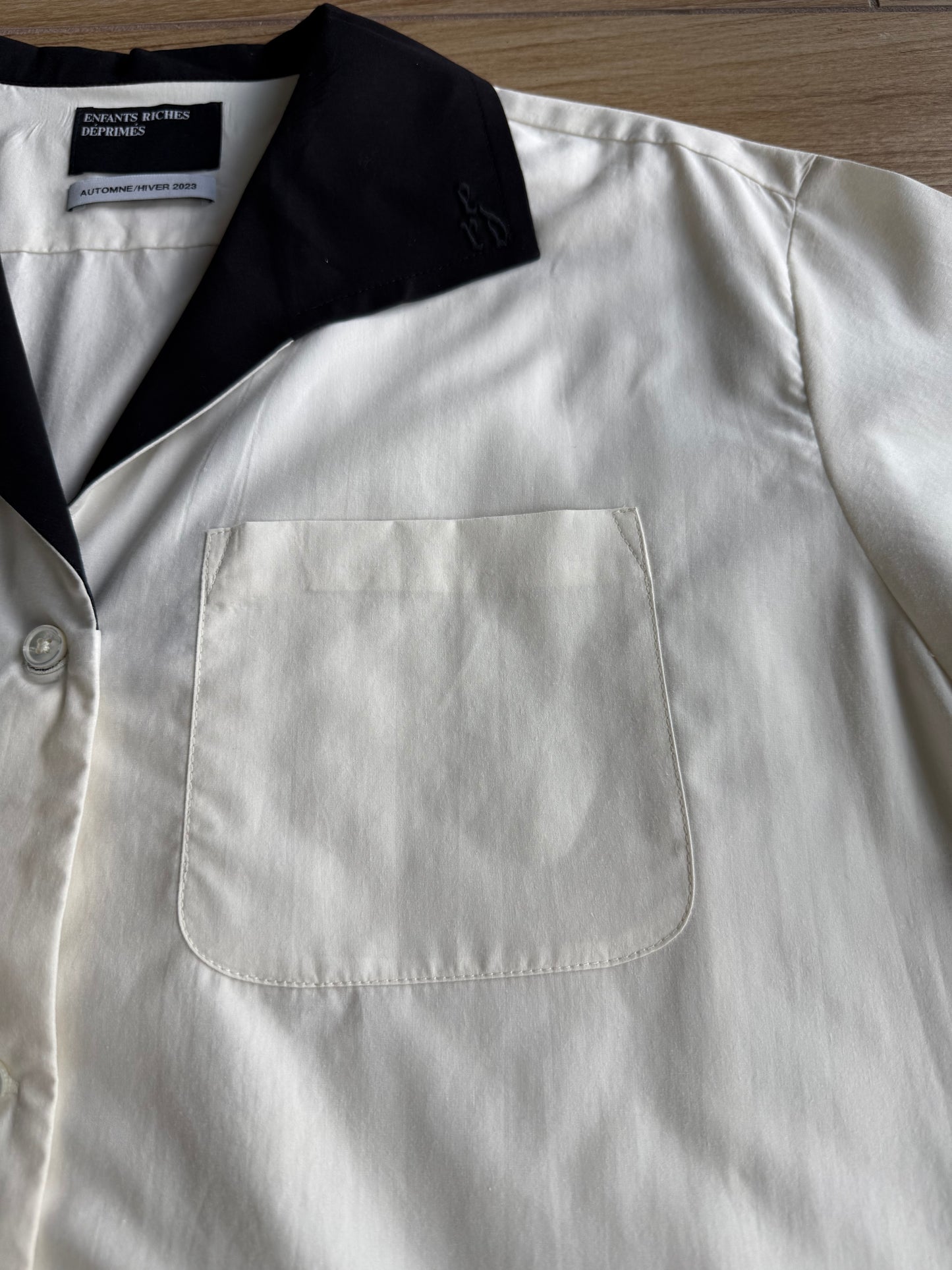 Enfants Riches Deprimes Romance/Distress Bowling Shirt
