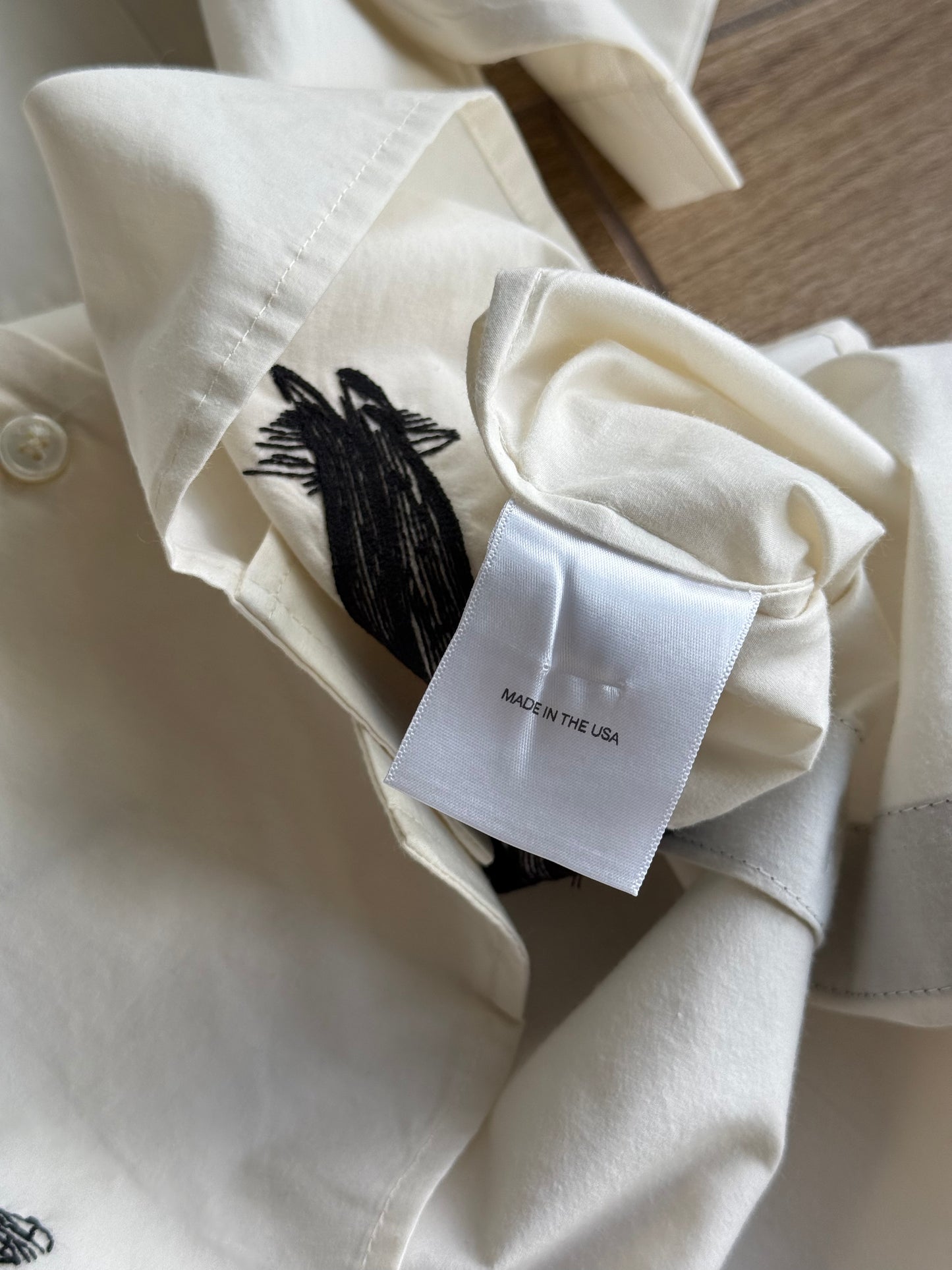 Enfants Riches Deprimes Romance/Distress Bowling Shirt