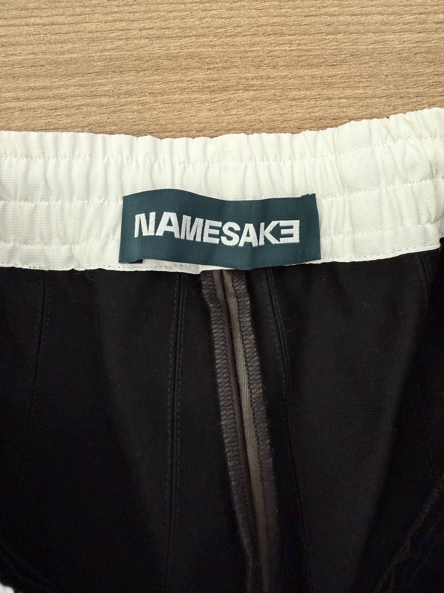NAMESAKE (Brown Faux Leather Pants)