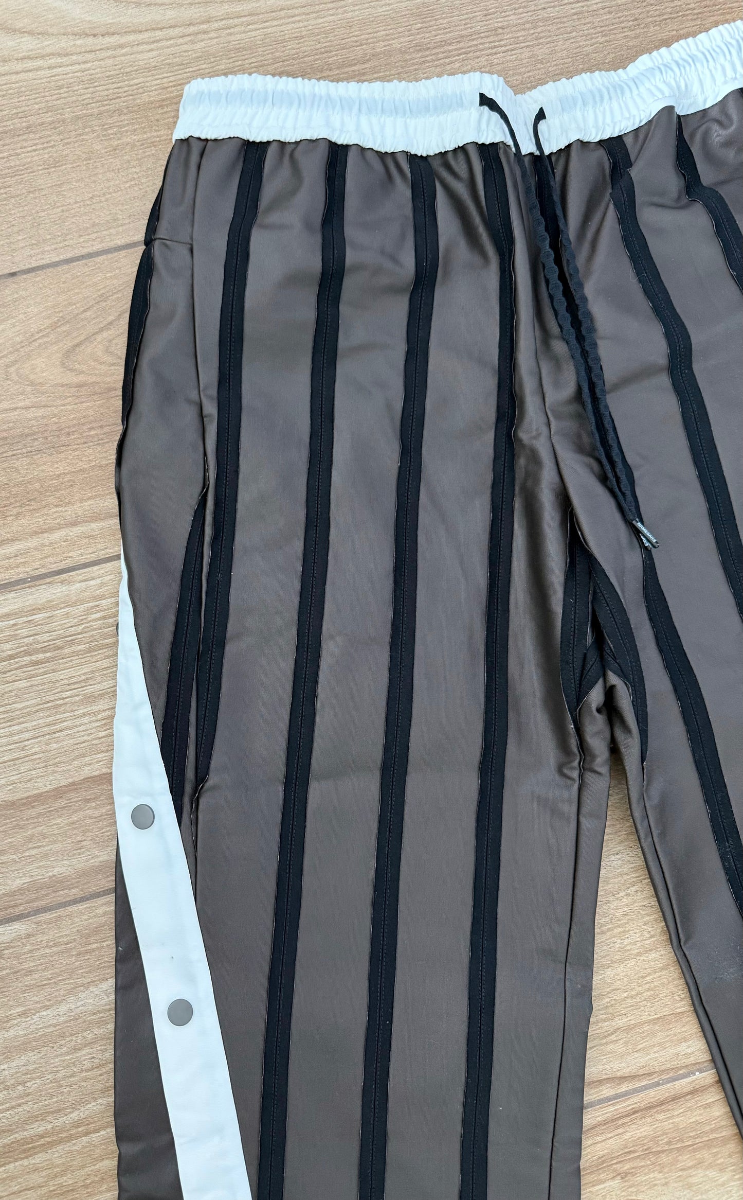 NAMESAKE (Brown Faux Leather Pants)