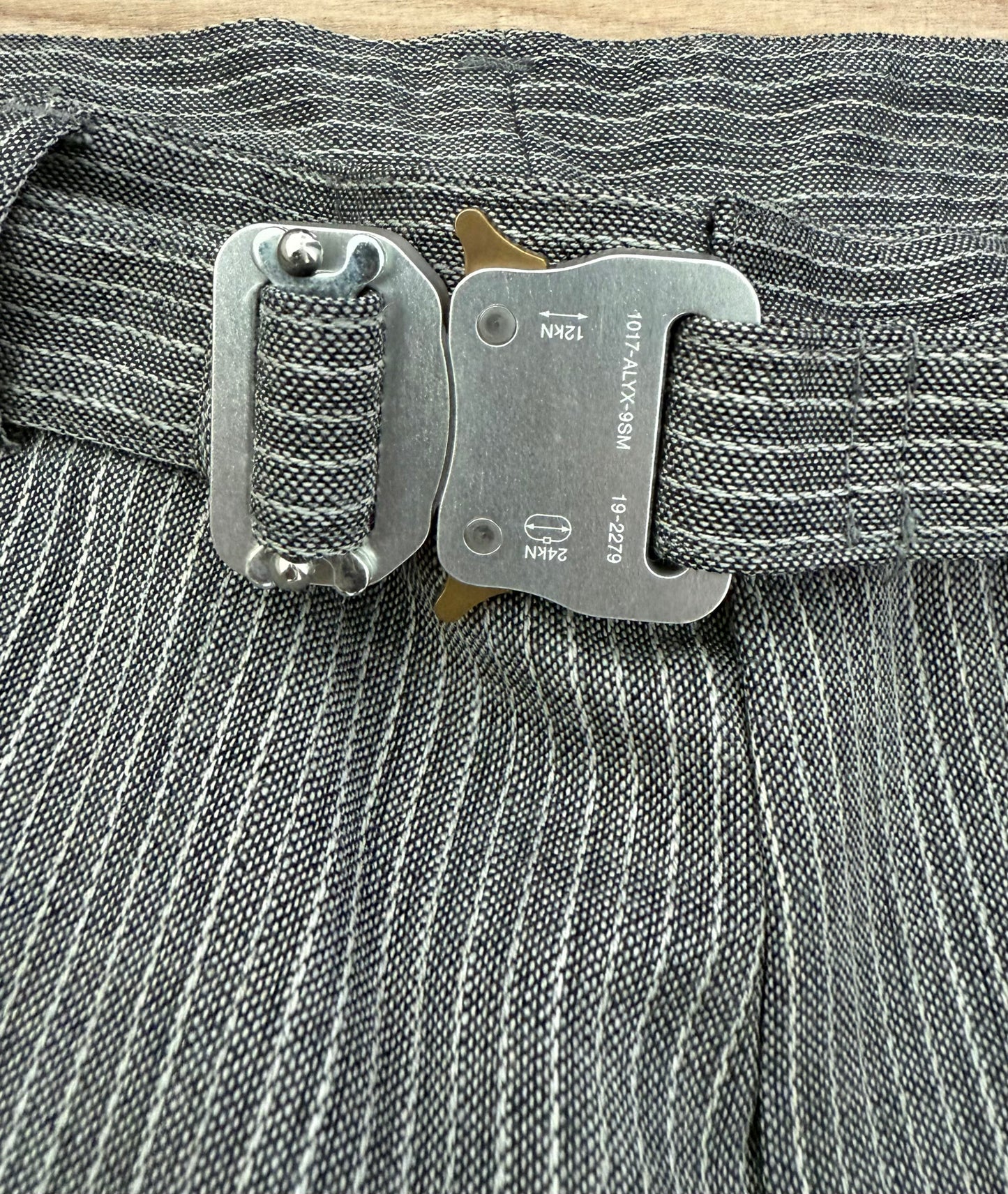 1017 ALYX 9SM Grey Classic Trousers