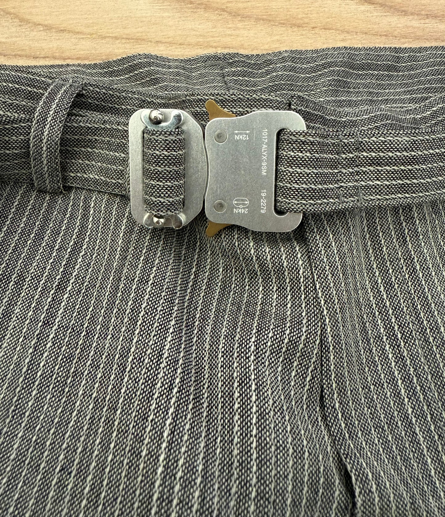 1017 ALYX 9SM Grey Classic Trousers
