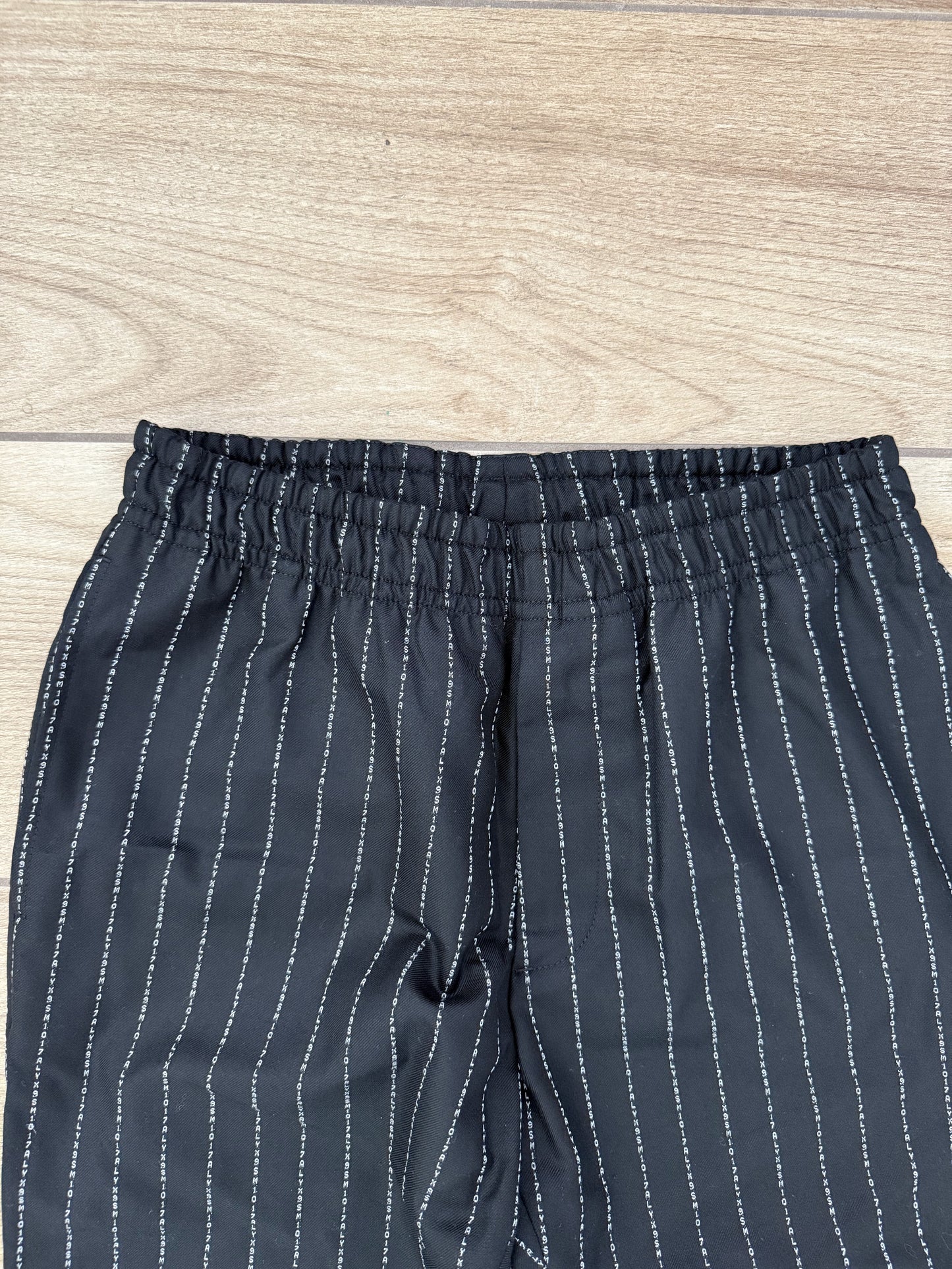 1017 ALYX 9SM Black Striped Trousers