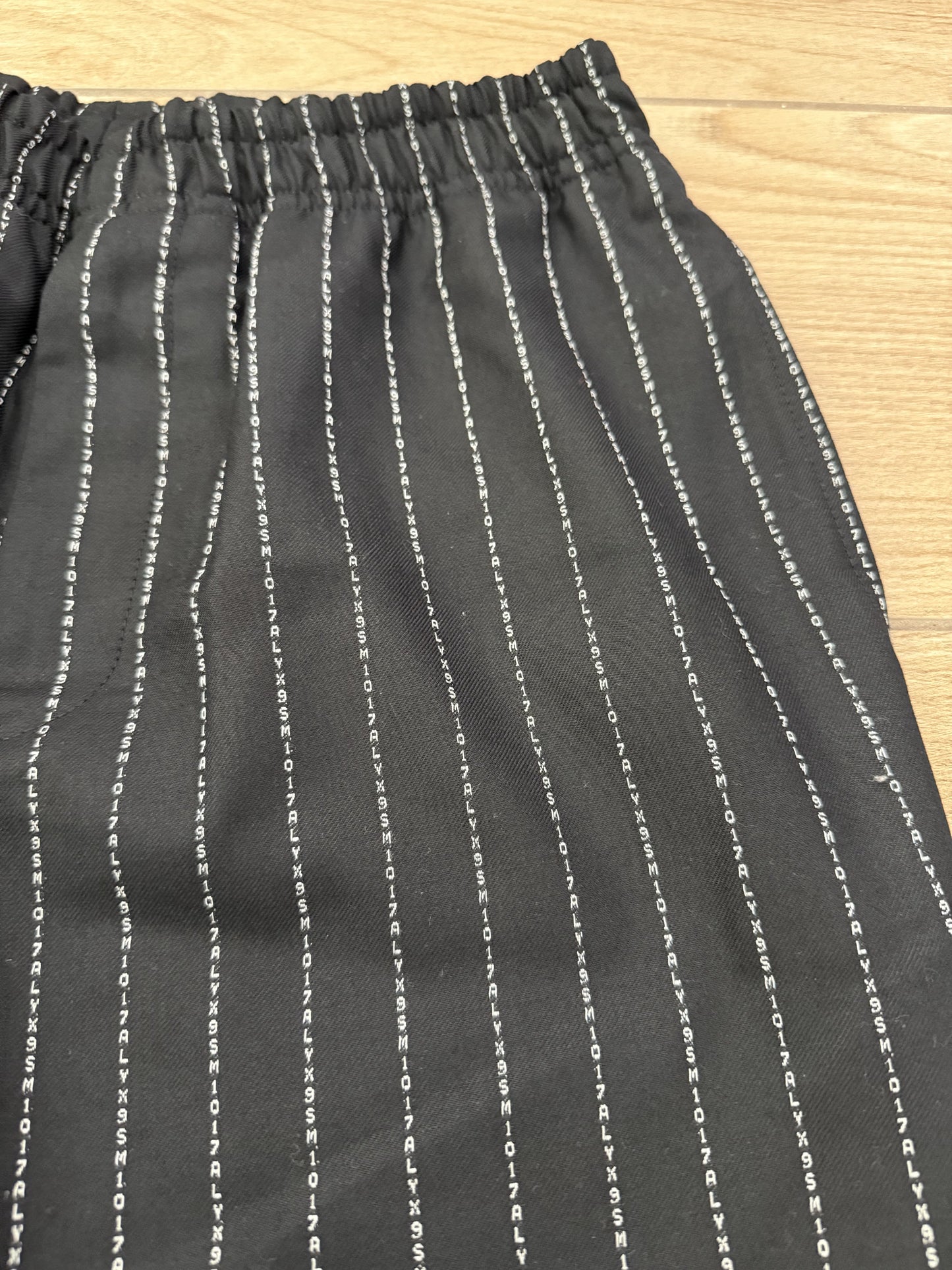1017 ALYX 9SM Black Striped Trousers