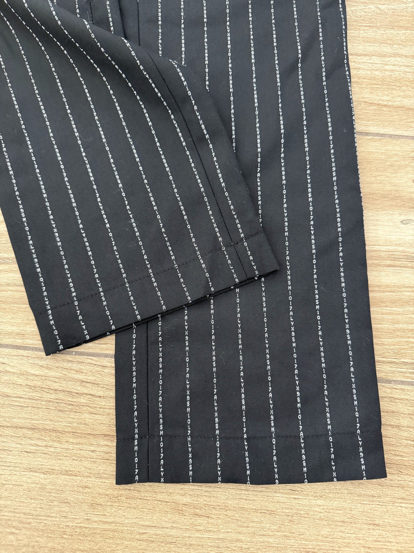 1017 ALYX 9SM Black Striped Trousers