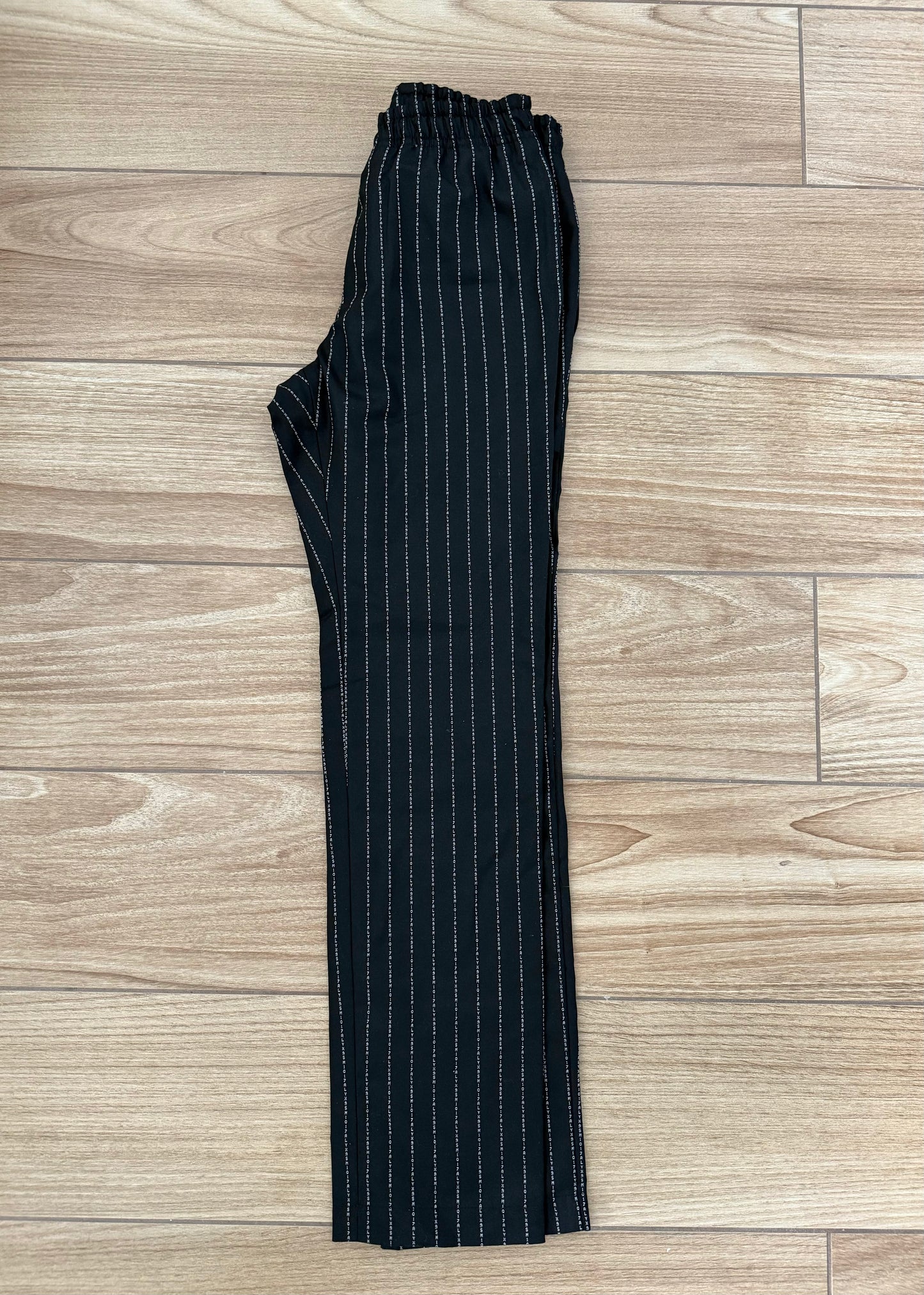 1017 ALYX 9SM Black Striped Trousers