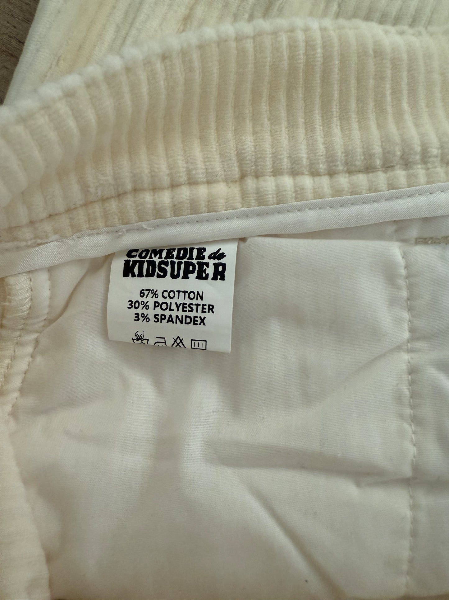 Kidsuper Studios Museum Embroidered Corduroy Pants