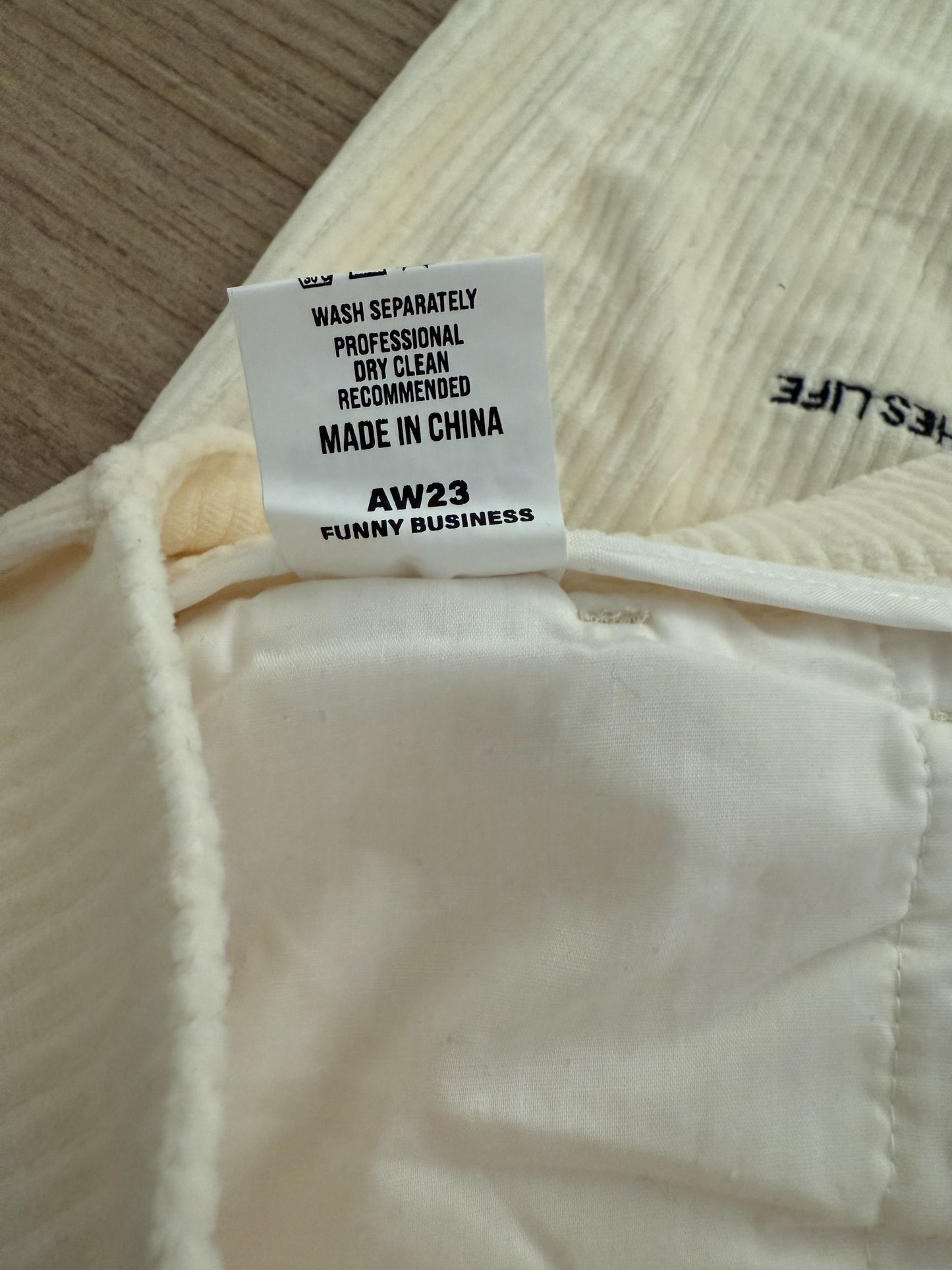 Kidsuper Studios Museum Embroidered Corduroy Pants