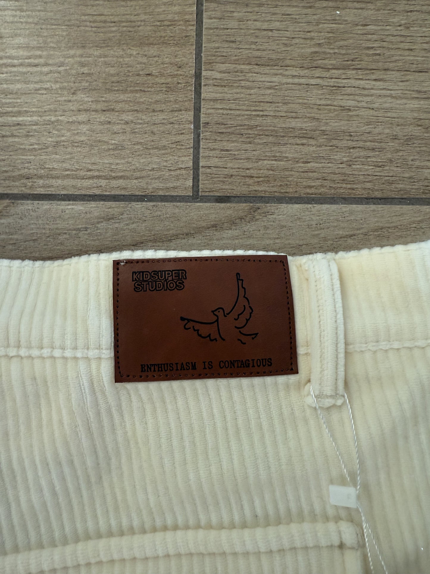 Kidsuper Studios Museum Embroidered Corduroy Pants