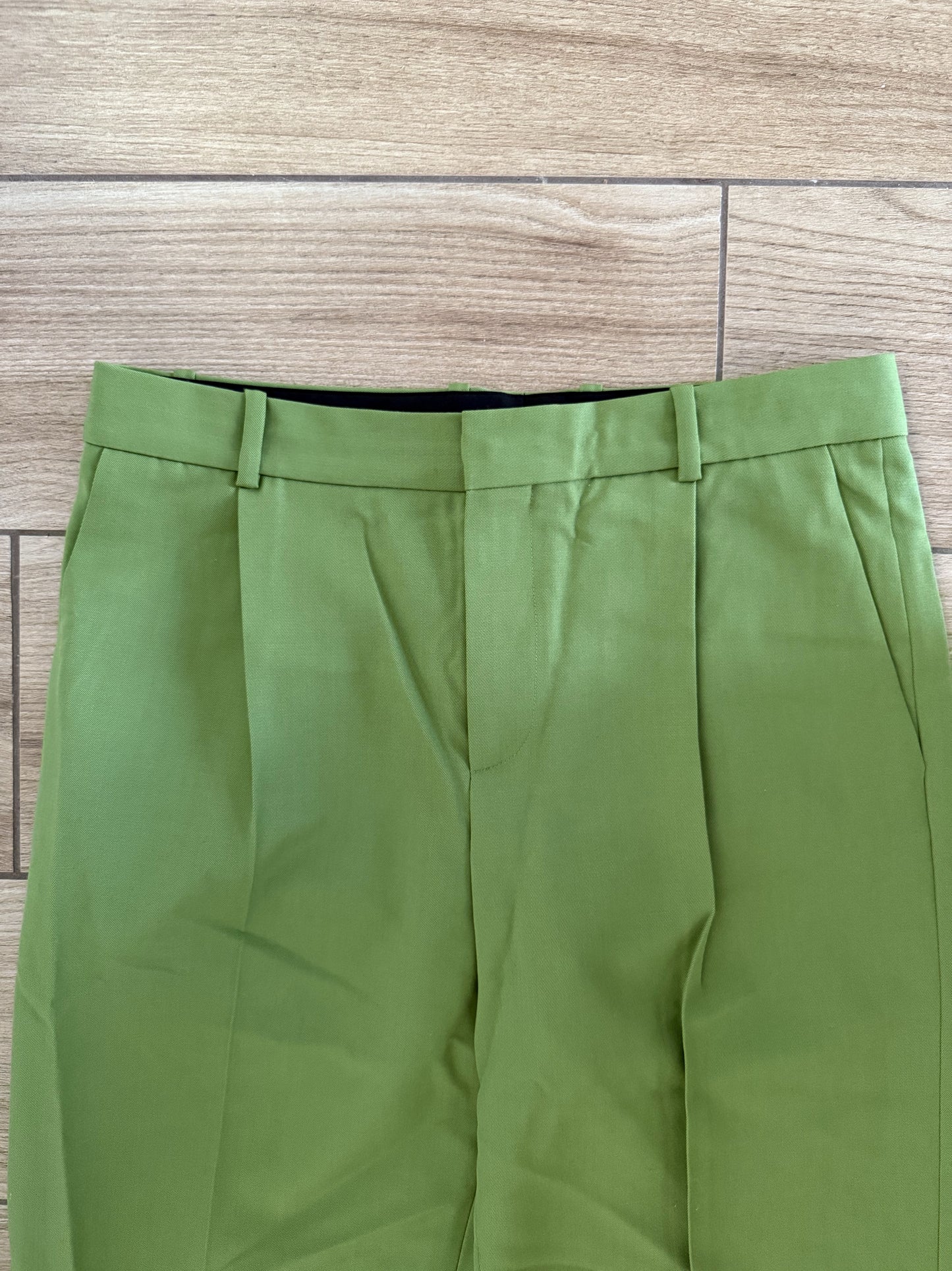 Botter Pleated Trousers (Lime)