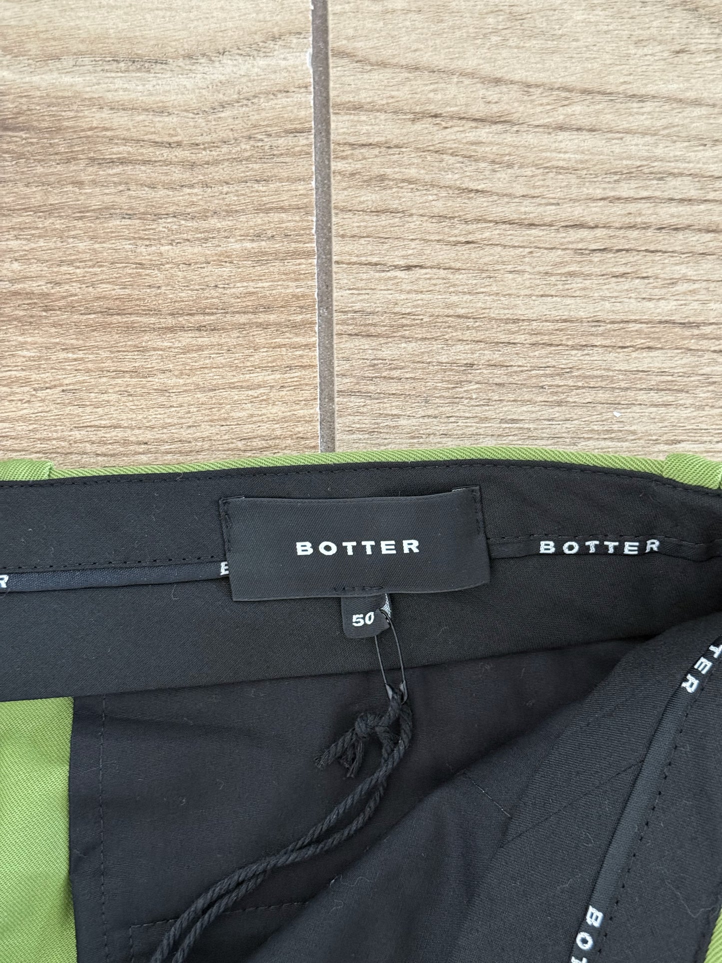 Botter Pleated Trousers (Lime)