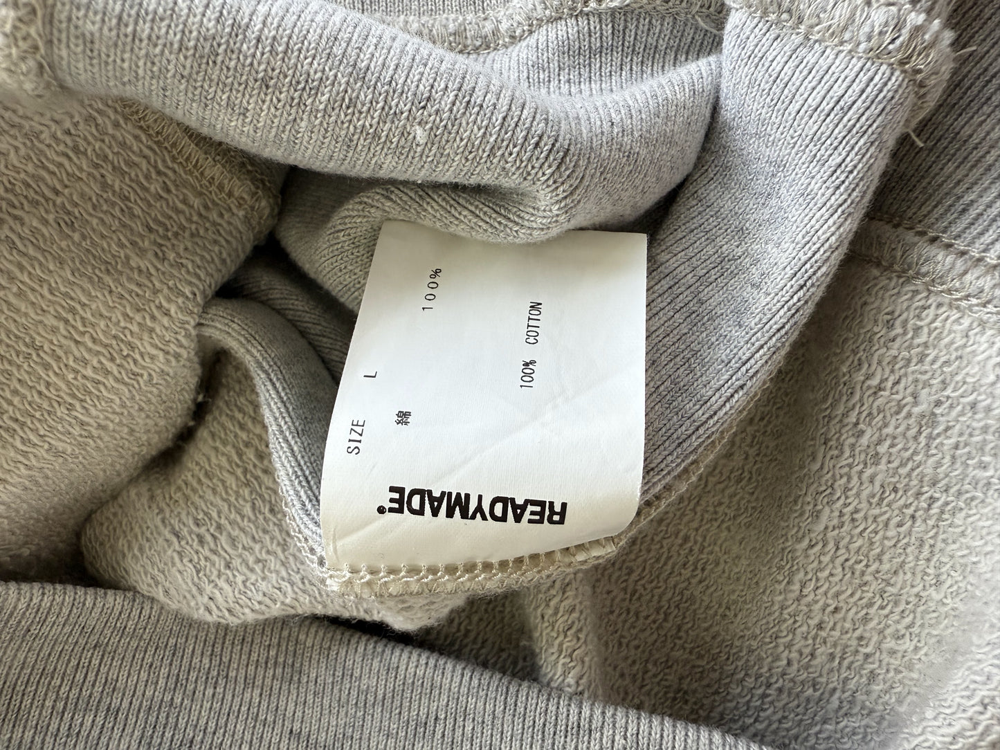 Denim Tears x Ready Made Grey Hoodie