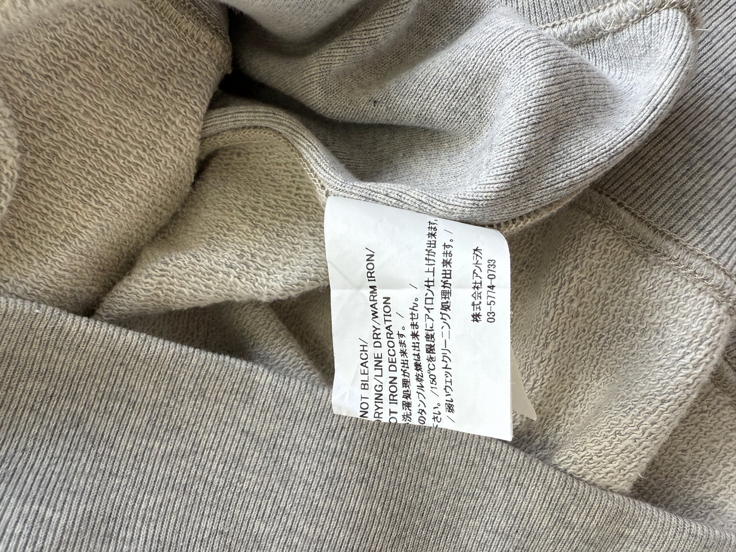 Denim Tears x Ready Made Grey Hoodie