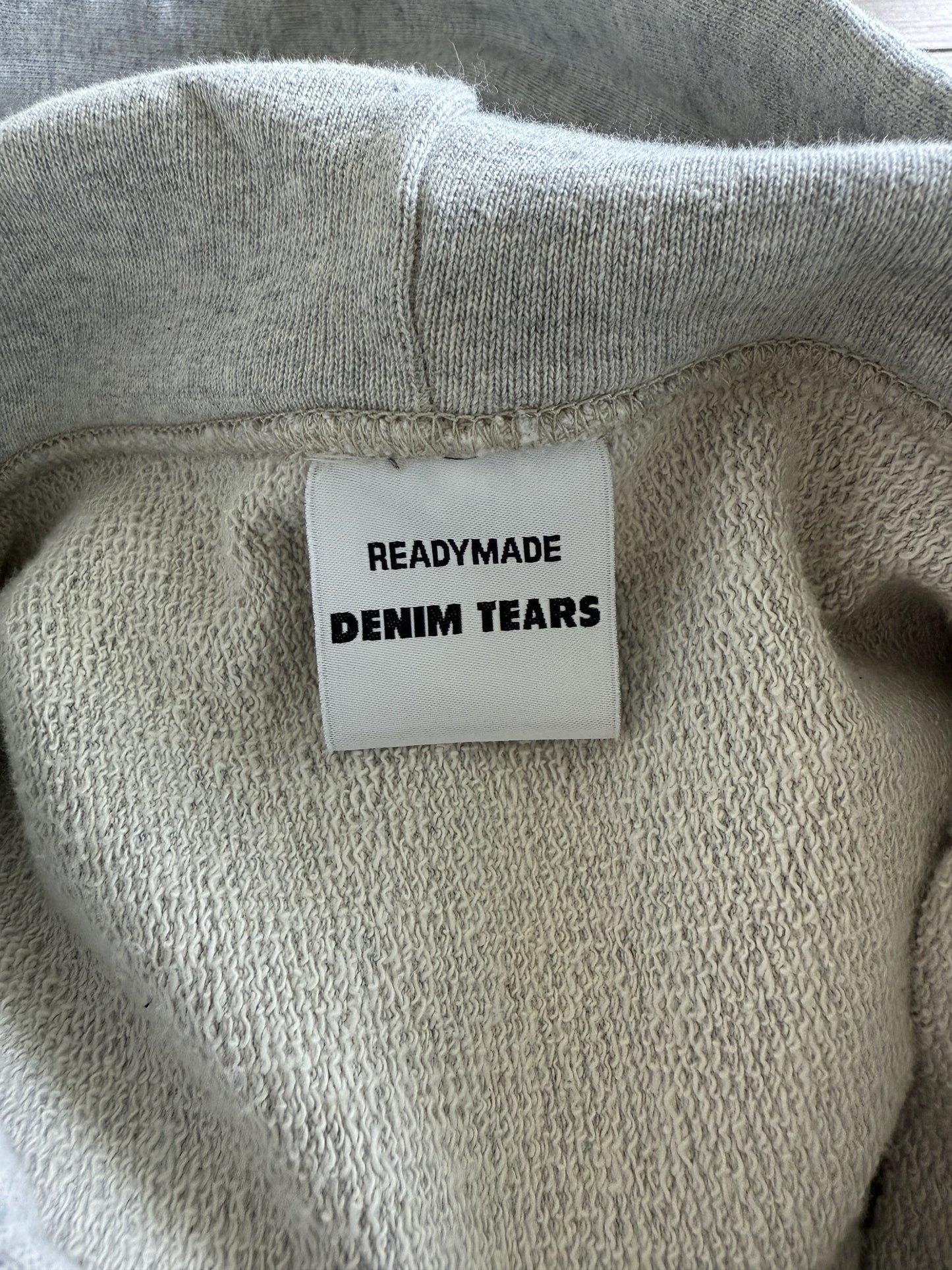 Denim Tears x Ready Made Grey Hoodie