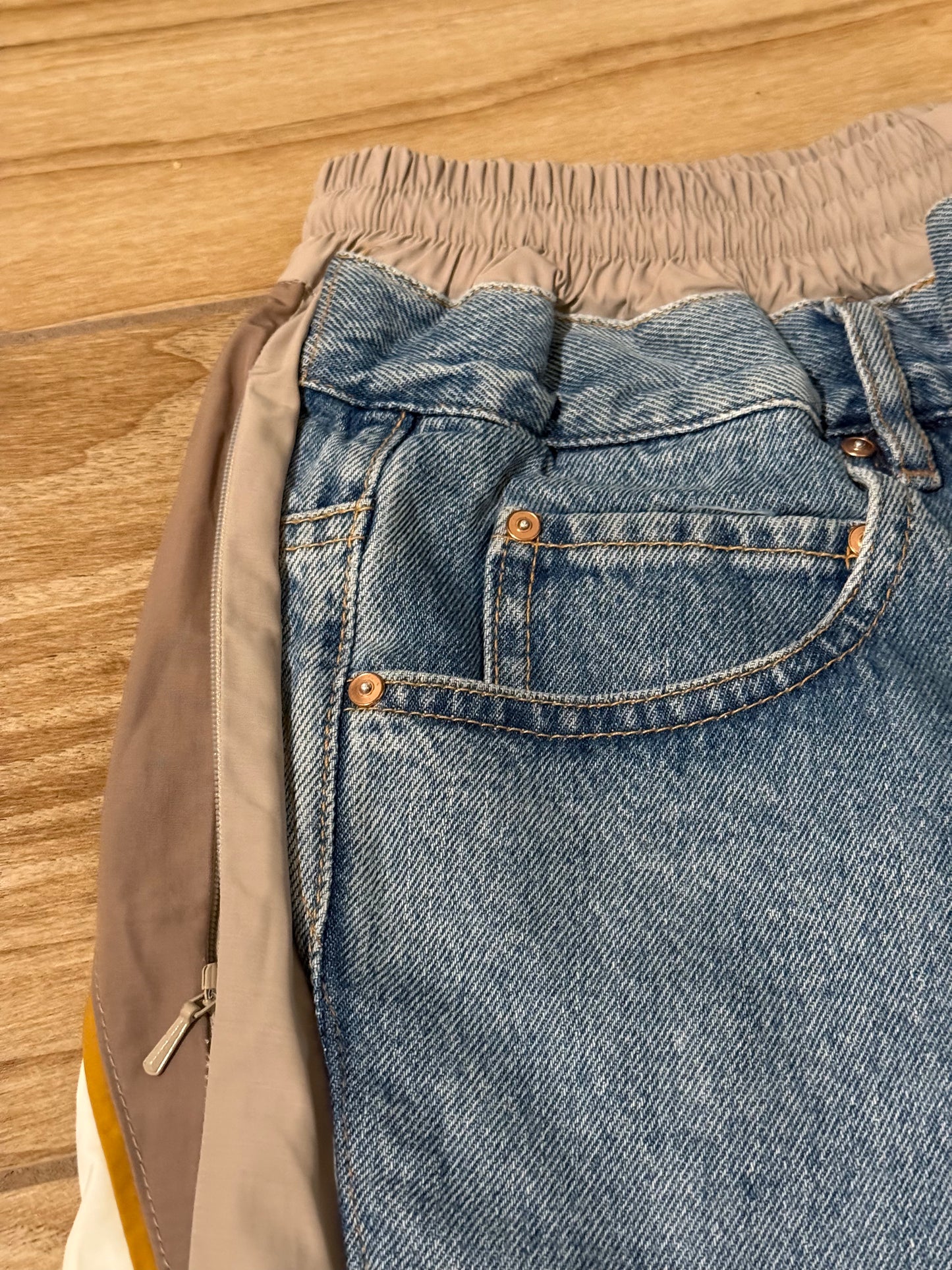 Martine Rose Denim Wind Breaker Pants