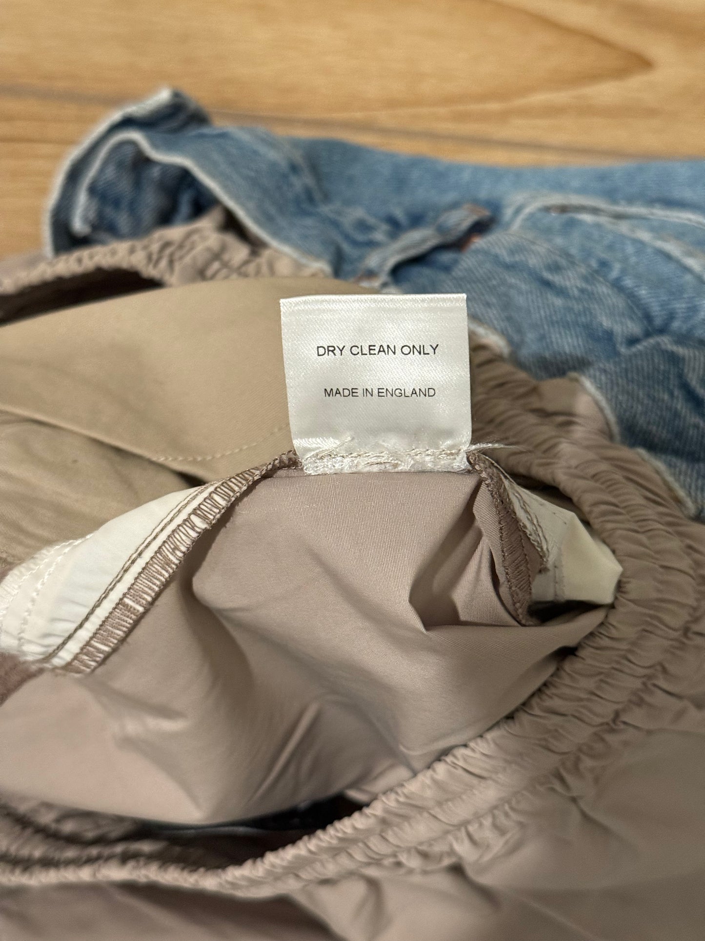 Martine Rose Denim Wind Breaker Pants