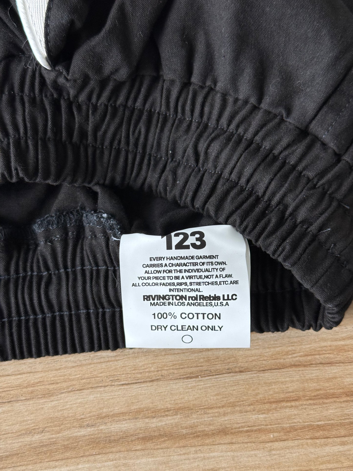 RRR-123 Black Trappist Penta Trousers