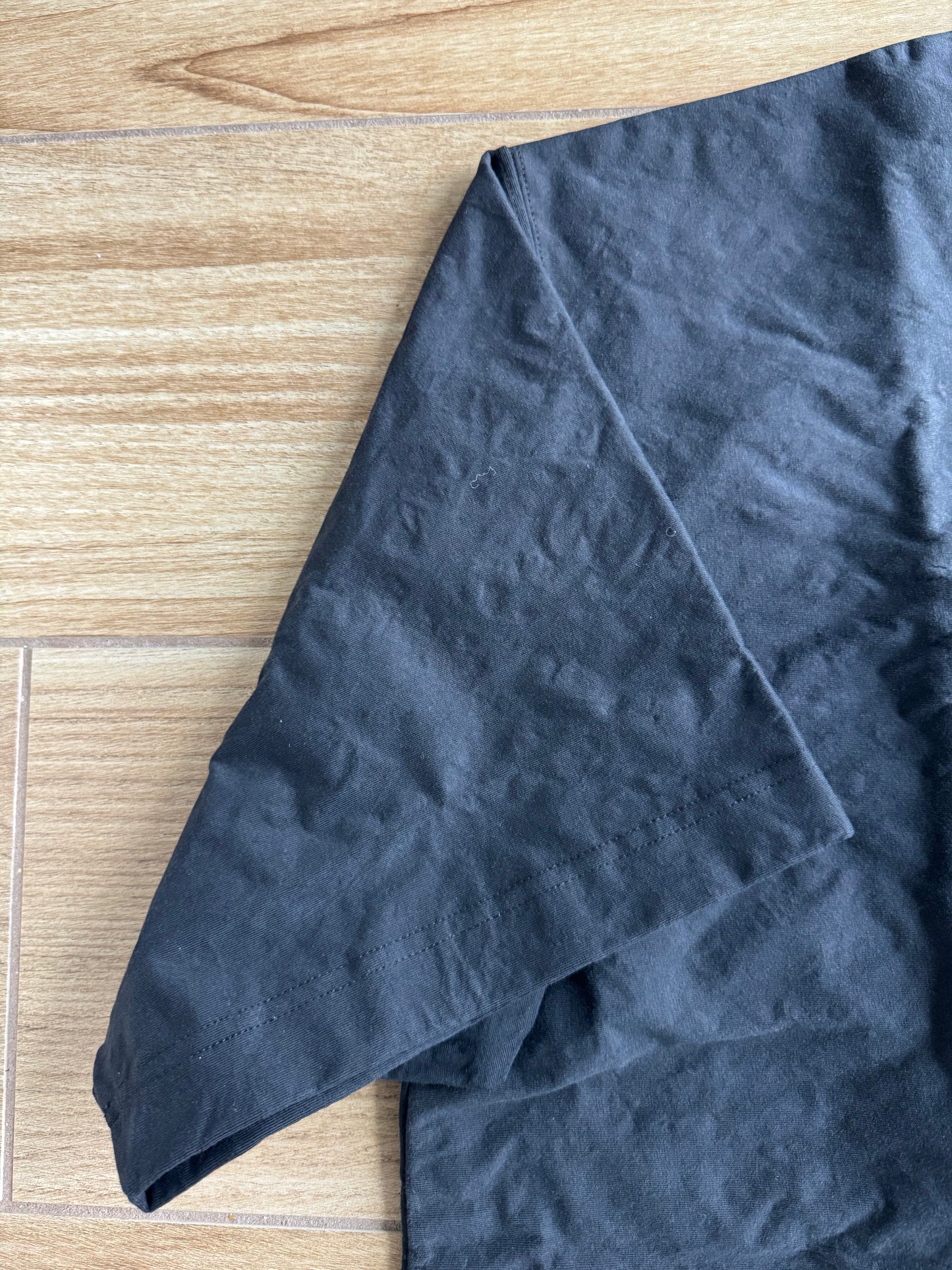 VETEMENTS Metalized Wrinkled 'Not Mom's Favorite' T-shirt