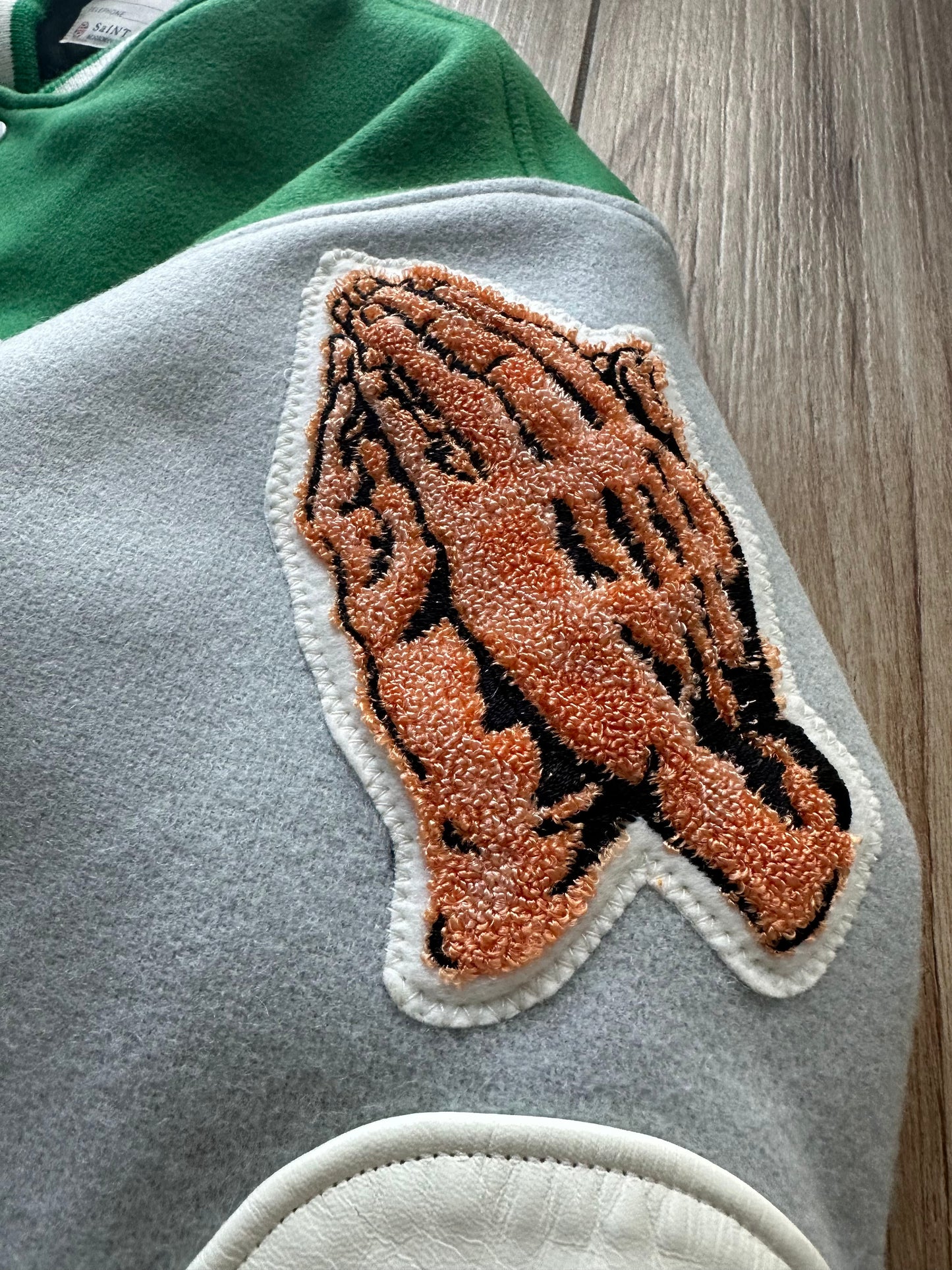 Saint Michael Pigeon Varsity Jacket