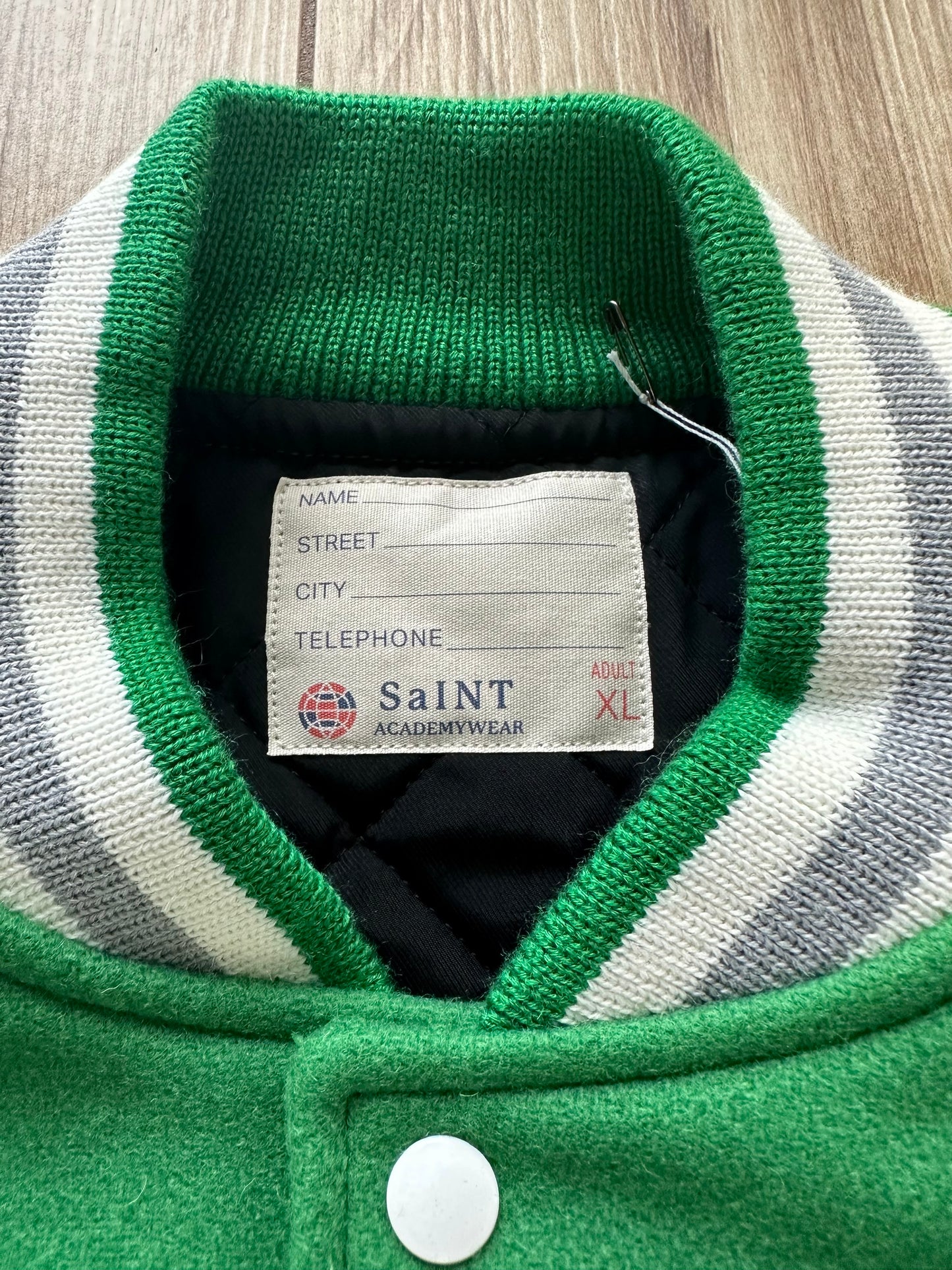 Saint Michael Pigeon Varsity Jacket