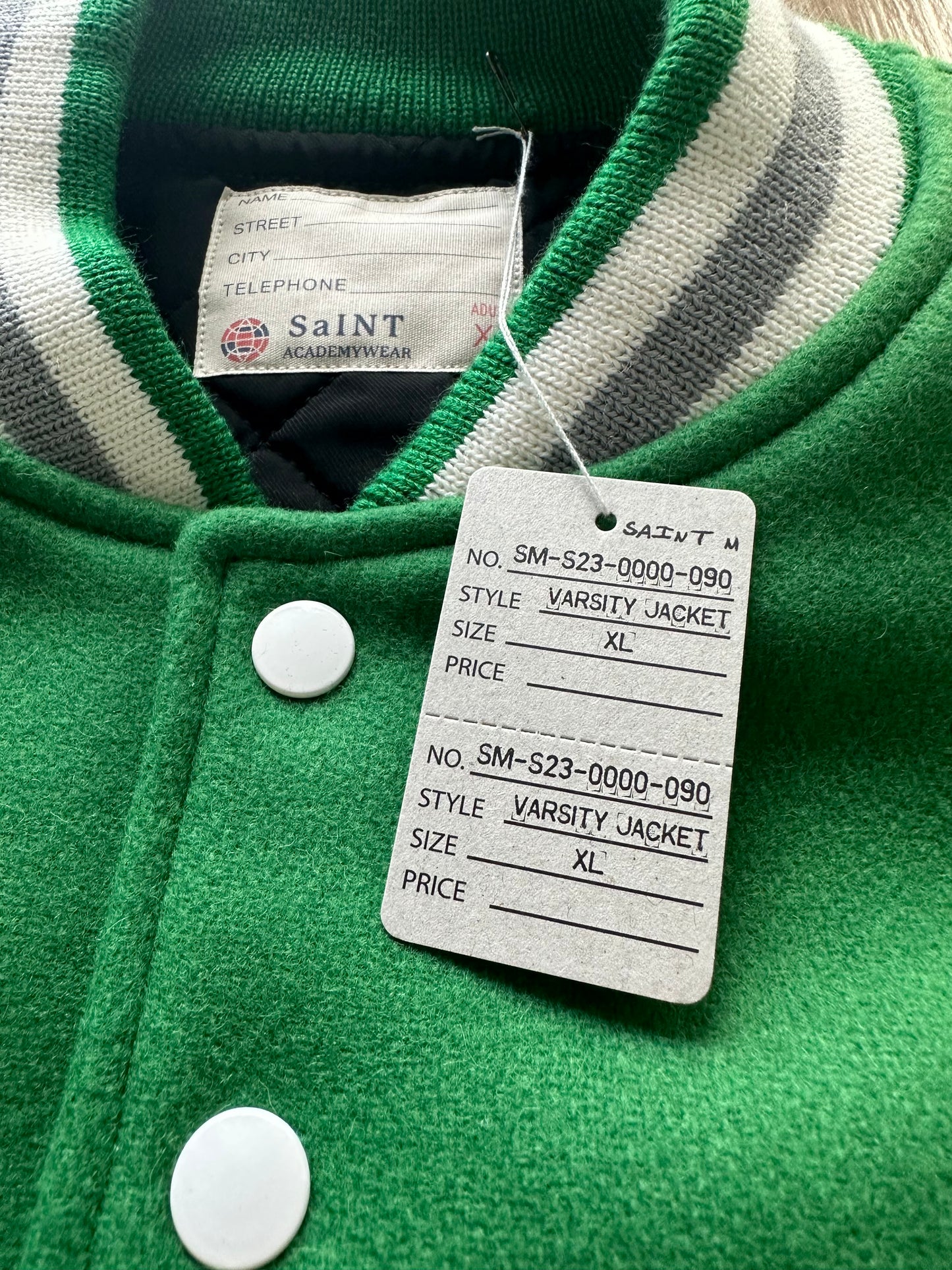 Saint Michael Pigeon Varsity Jacket