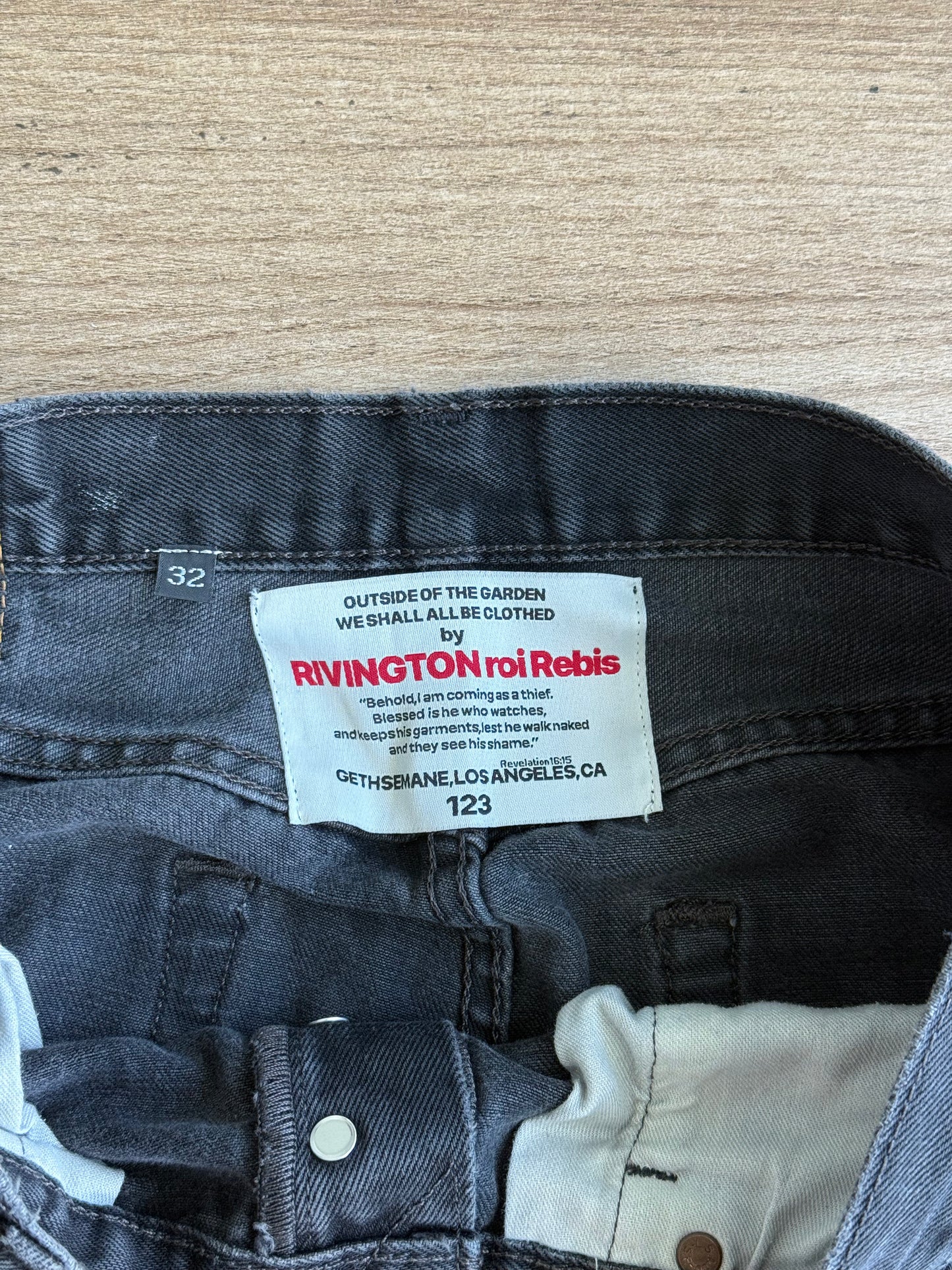 RIVINGTON ROI REBIS - He Rose Denim