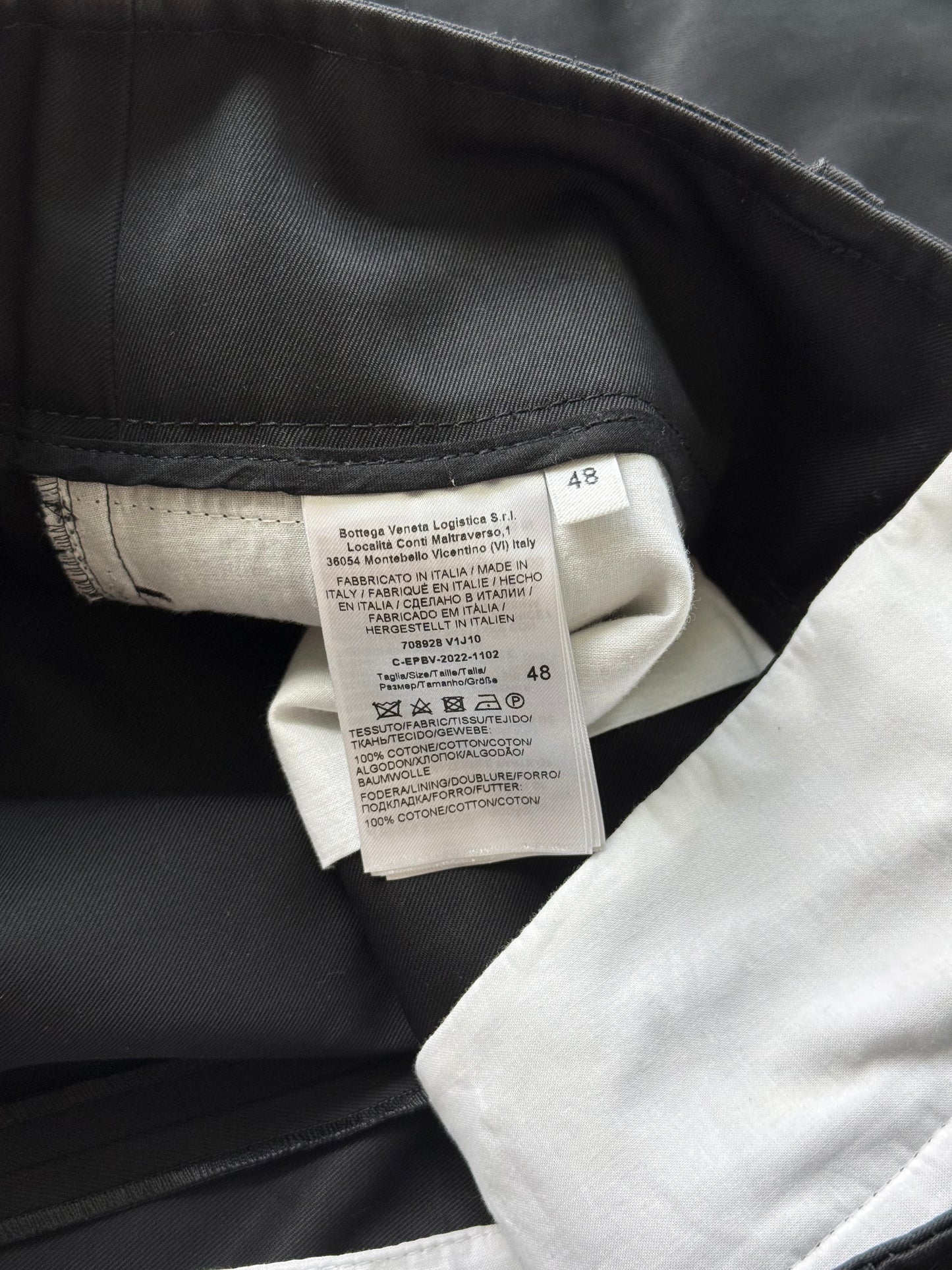 Bottega Veneta Snap Pants - Black
