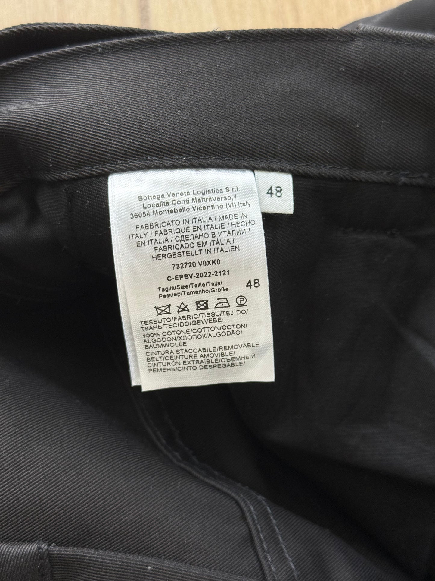 Bottega Veneta Double Belt Pants