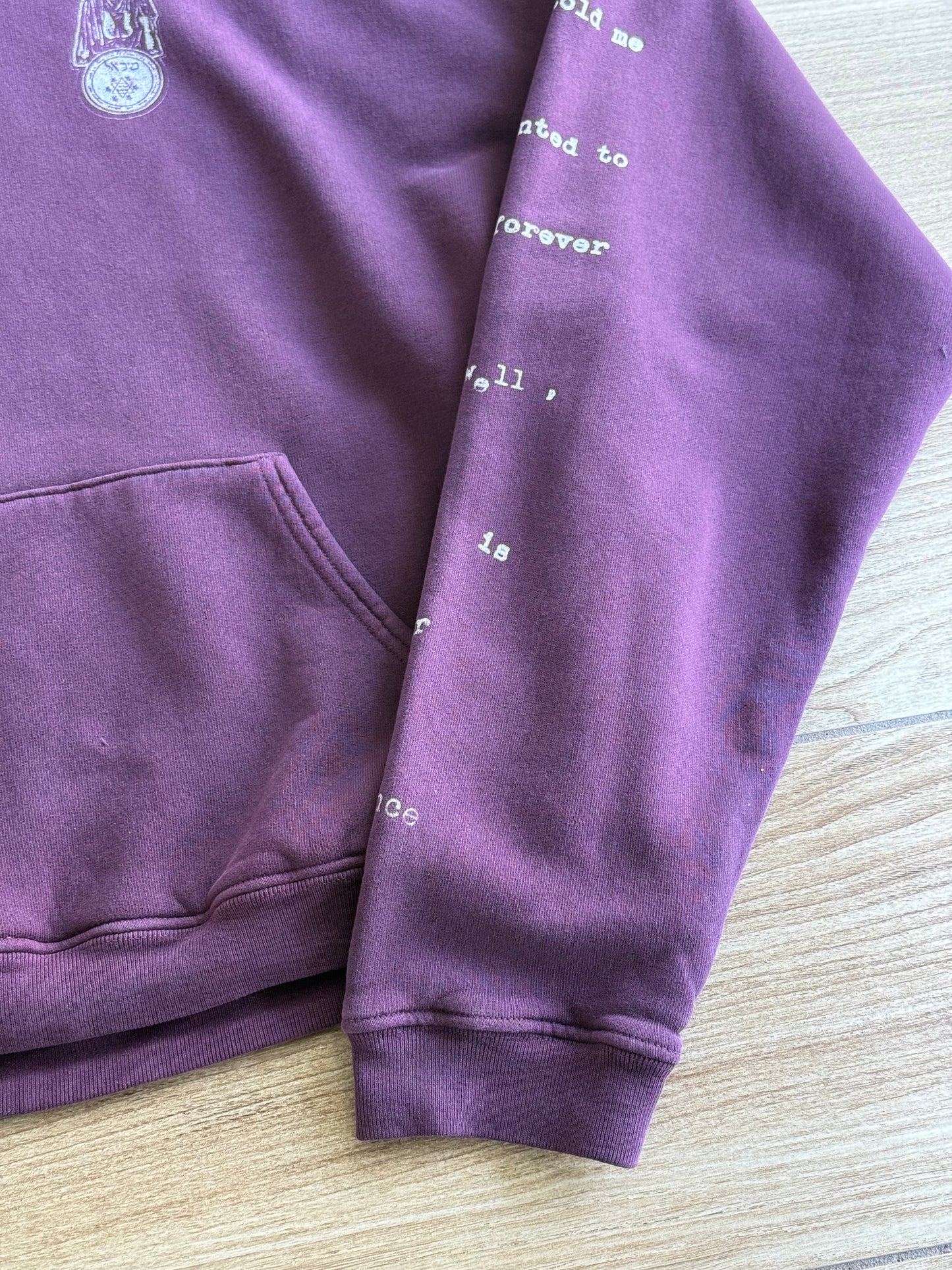 ENFANTS RICHES DÉPRIMÉS Remember Me Hoodie ‘Burgundy’