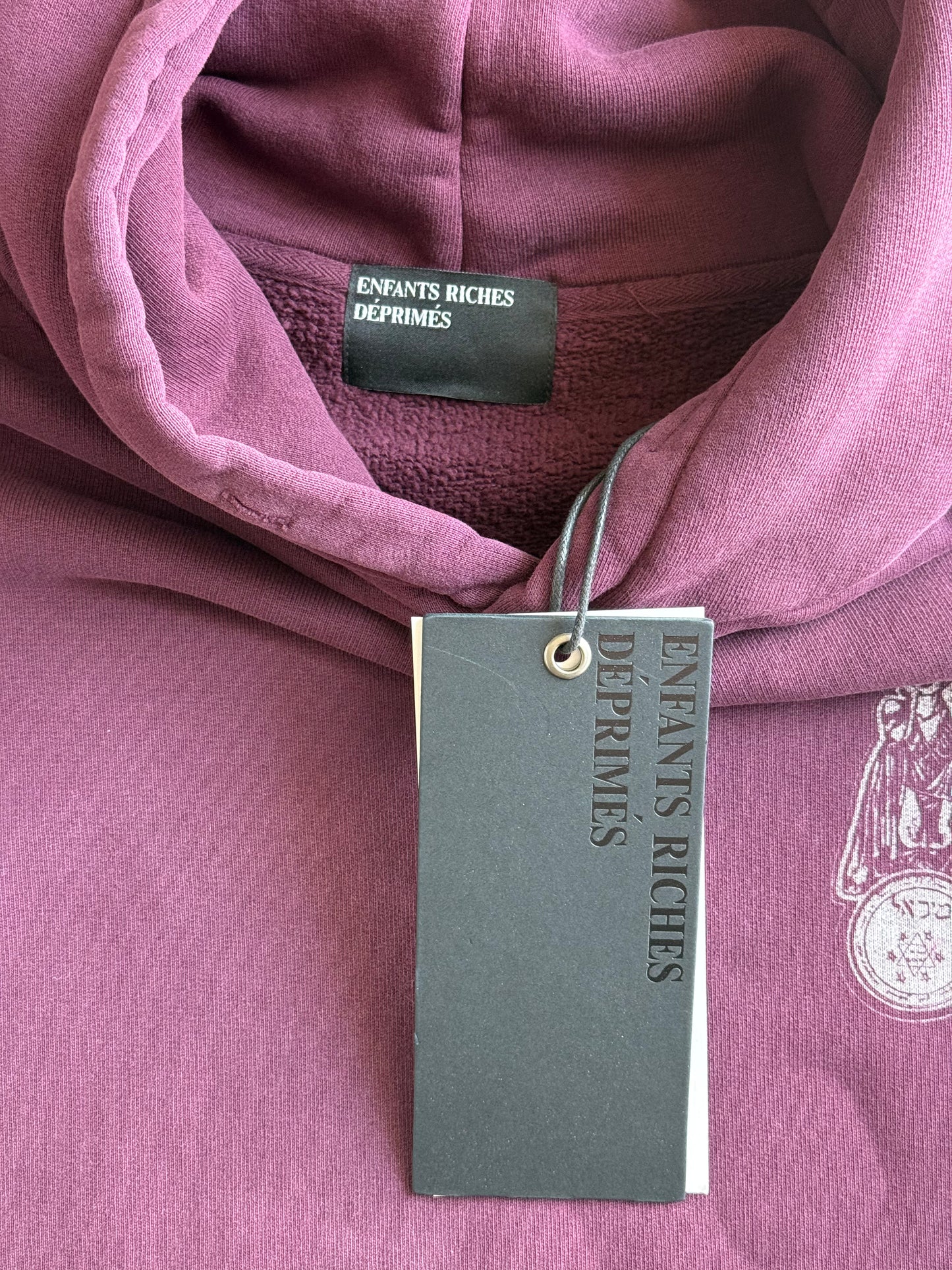 ENFANTS RICHES DÉPRIMÉS Remember Me Hoodie ‘Burgundy’