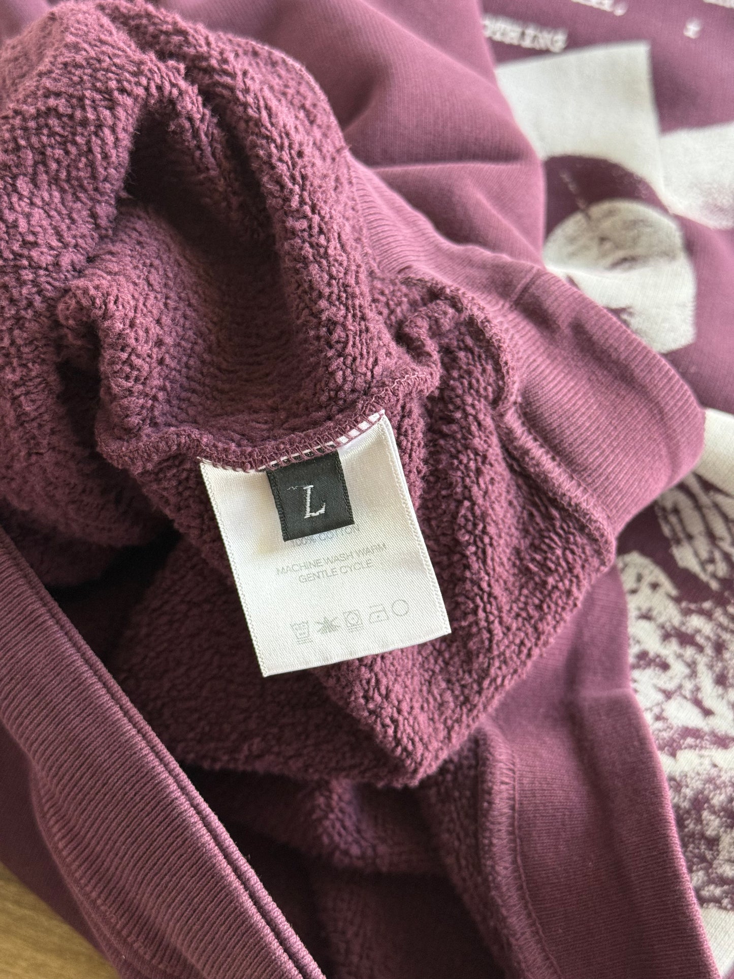 ENFANTS RICHES DÉPRIMÉS Remember Me Hoodie ‘Burgundy’