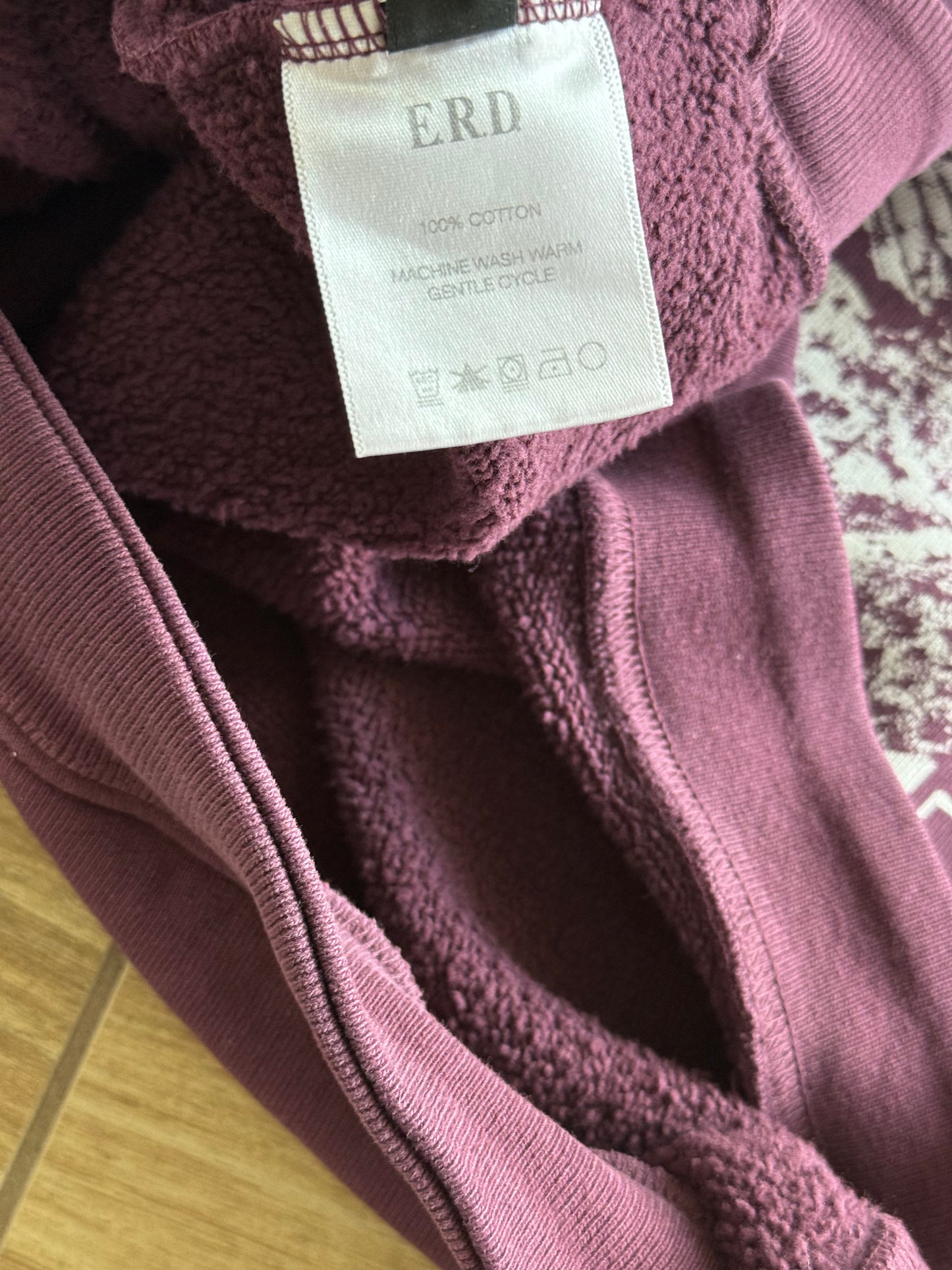 ENFANTS RICHES DÉPRIMÉS Remember Me Hoodie ‘Burgundy’