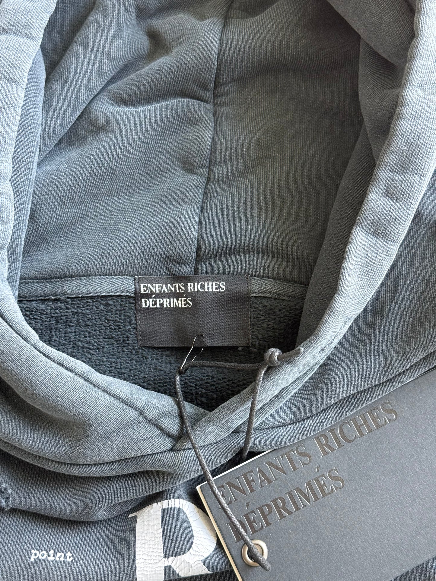 ENFANTS RICHES DÉPRIMÉS My Role in the War Distressed Hoodie