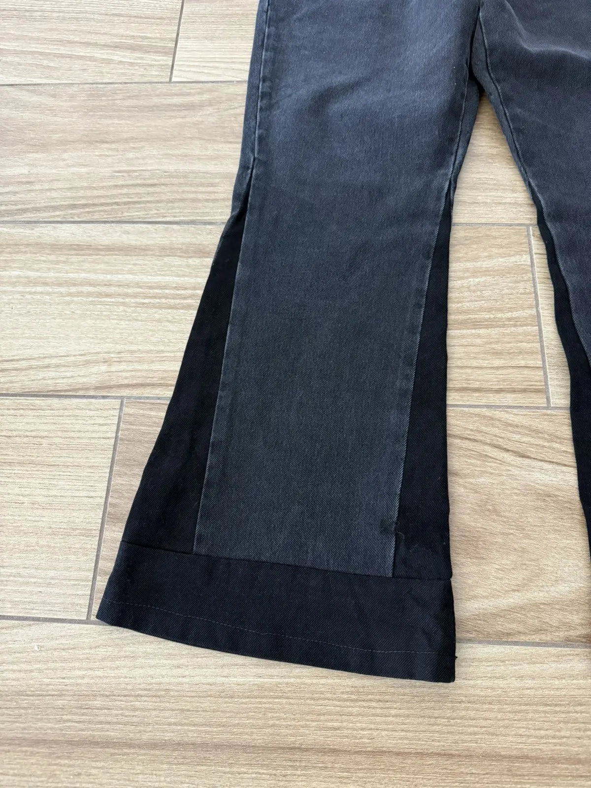 Raf Simons Flared Denim Workwear Pants
