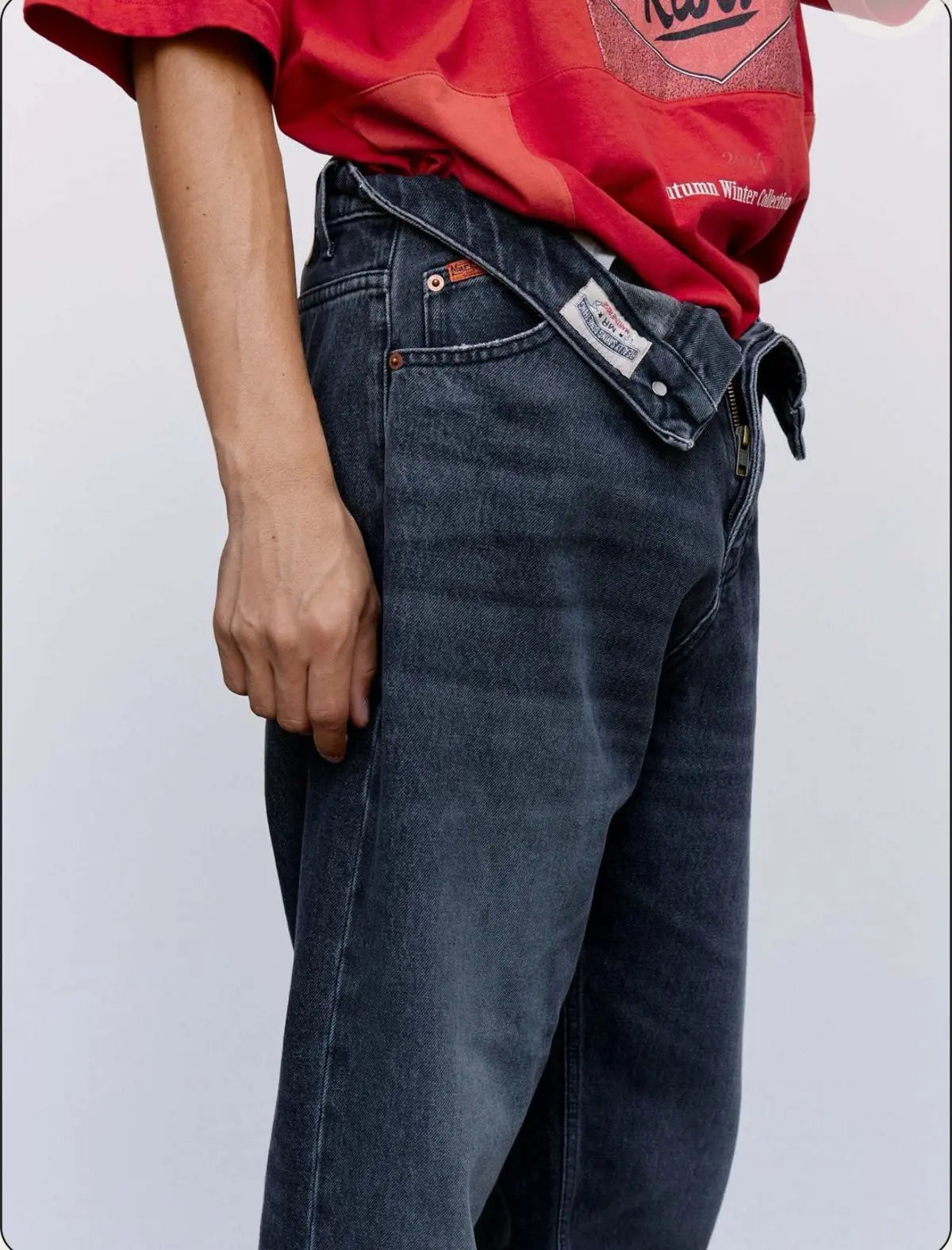 Martine Rose Open Fly Denim